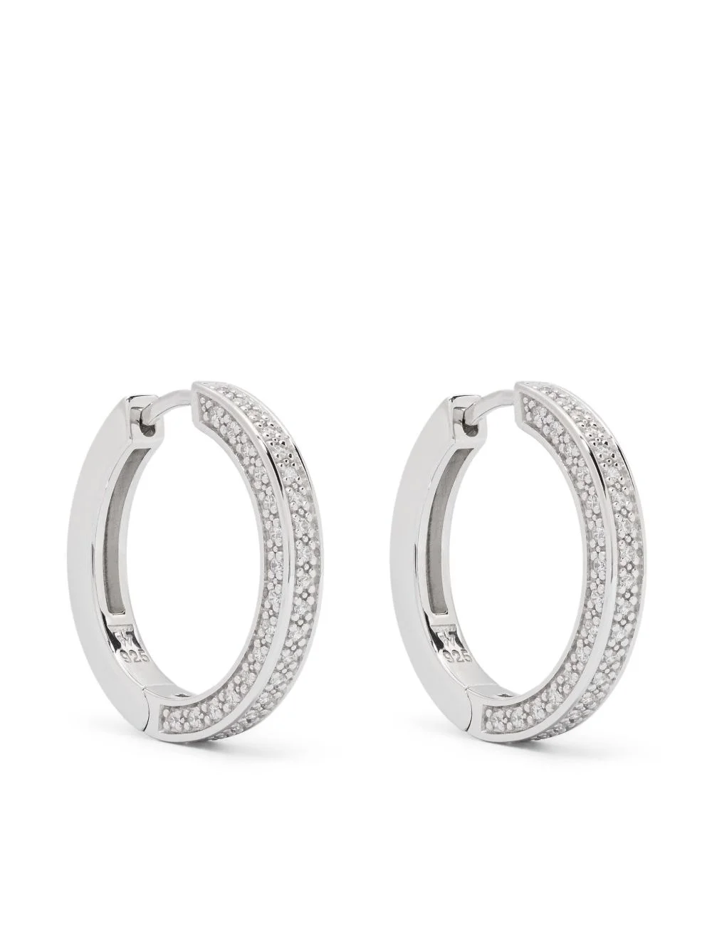 Nova medium hoop earrings - 1