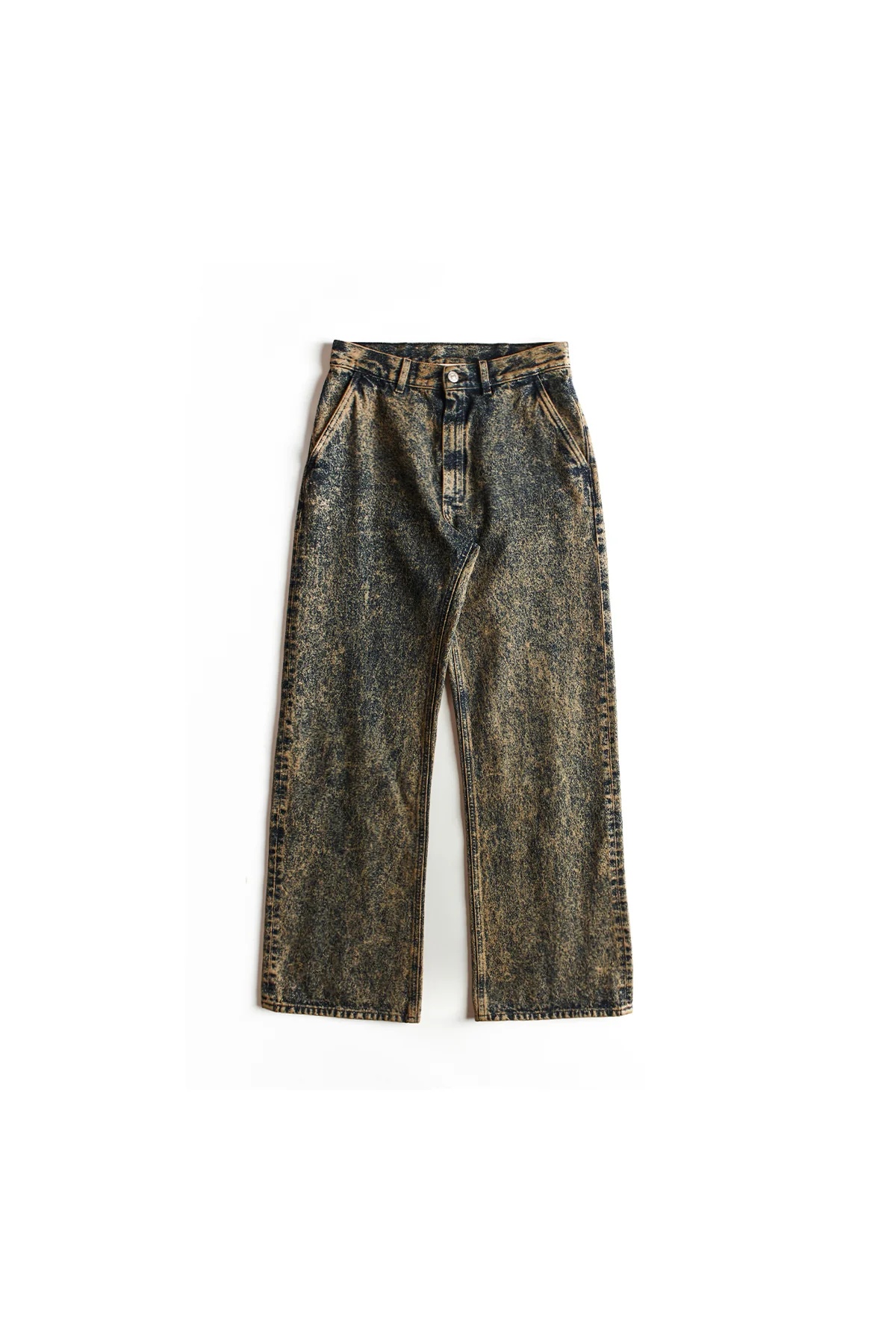 Marni Marble Dyed Jeans Grey - 1
