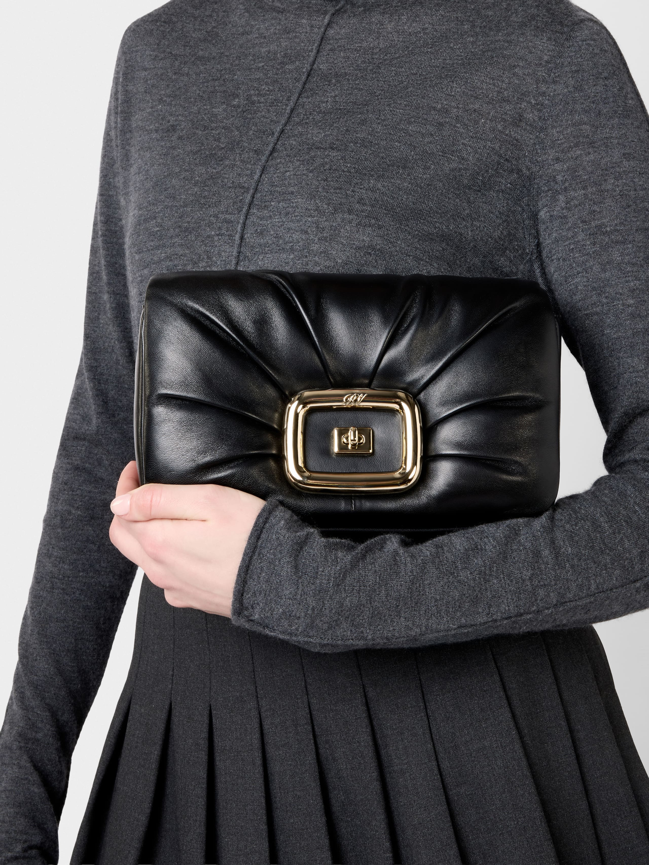 Viv' Choc Bag in Leather - 9