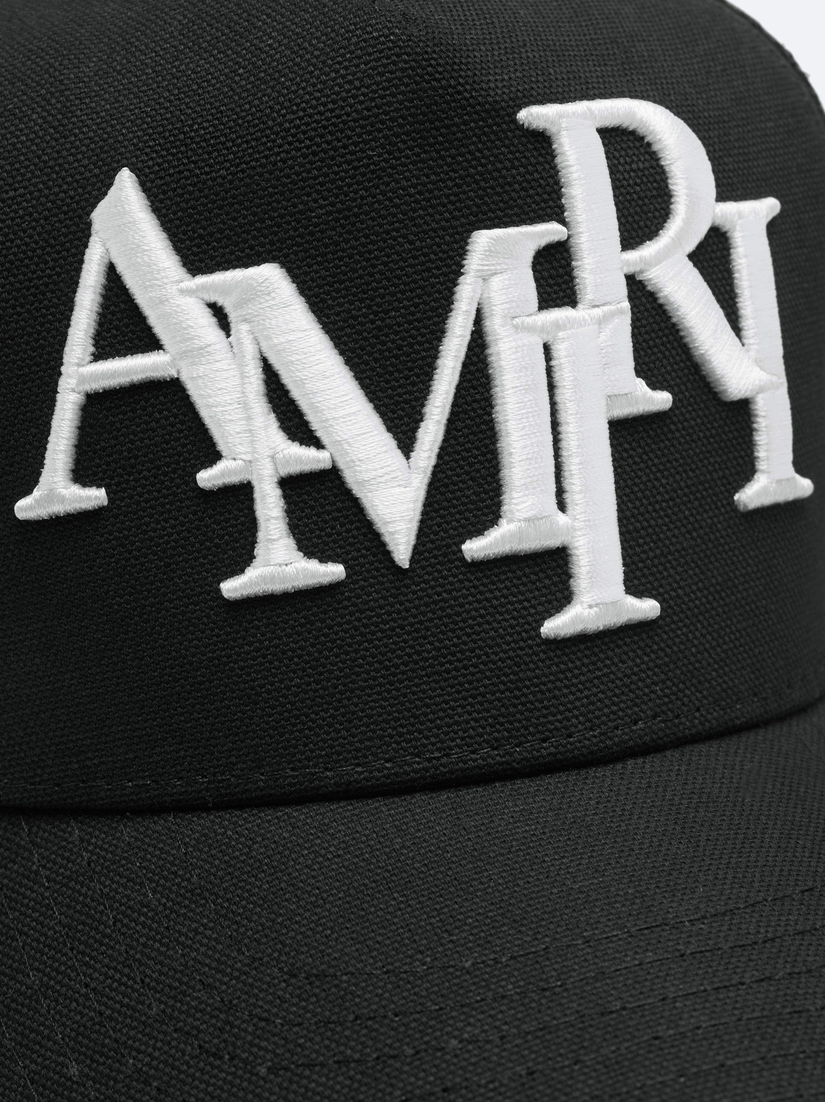 AMIRI STAGGERED LOGO TRUCKER - 4