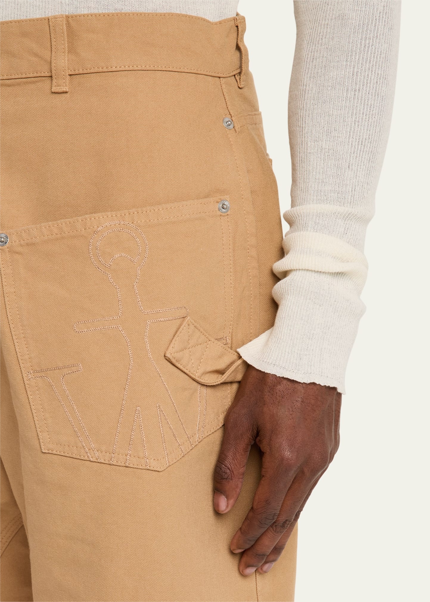 Men's Crossover-Fly Work Pants - 5