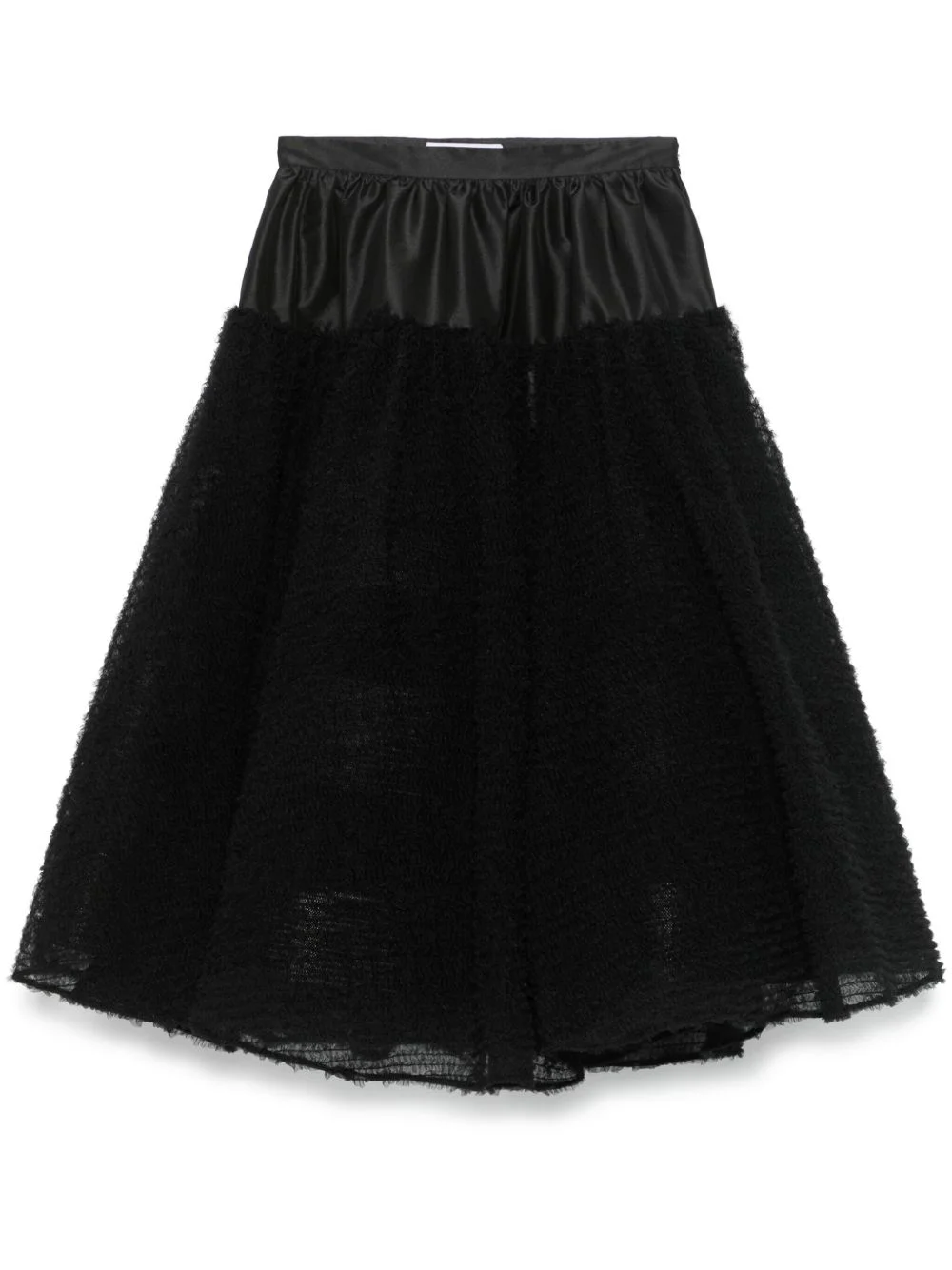 ruffled midi skirt - 1