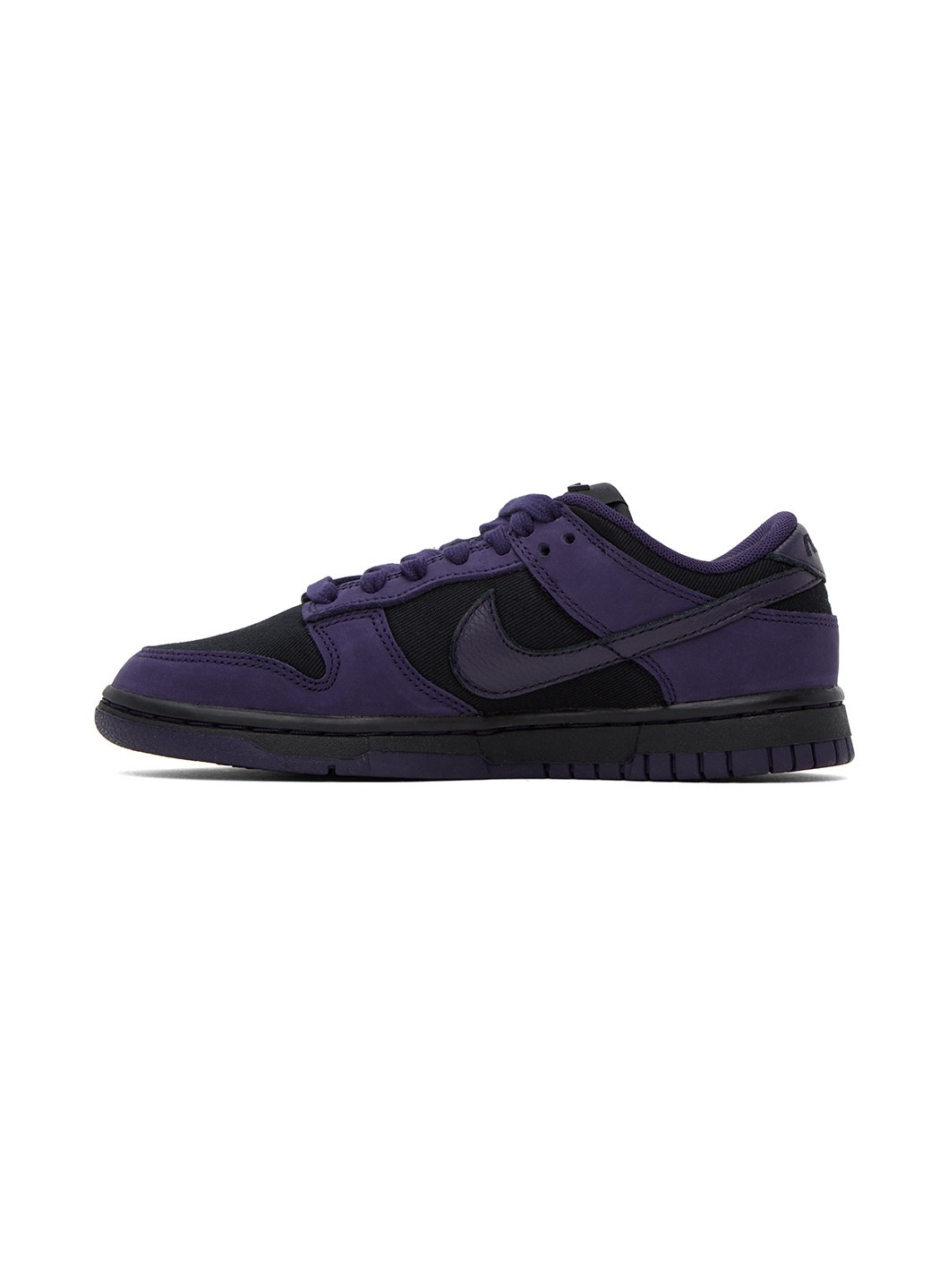 Nike Dunk Court Purple Suede Nike Purple Black Dunk Low LX Sneakers Ssense  REVERSIBLE