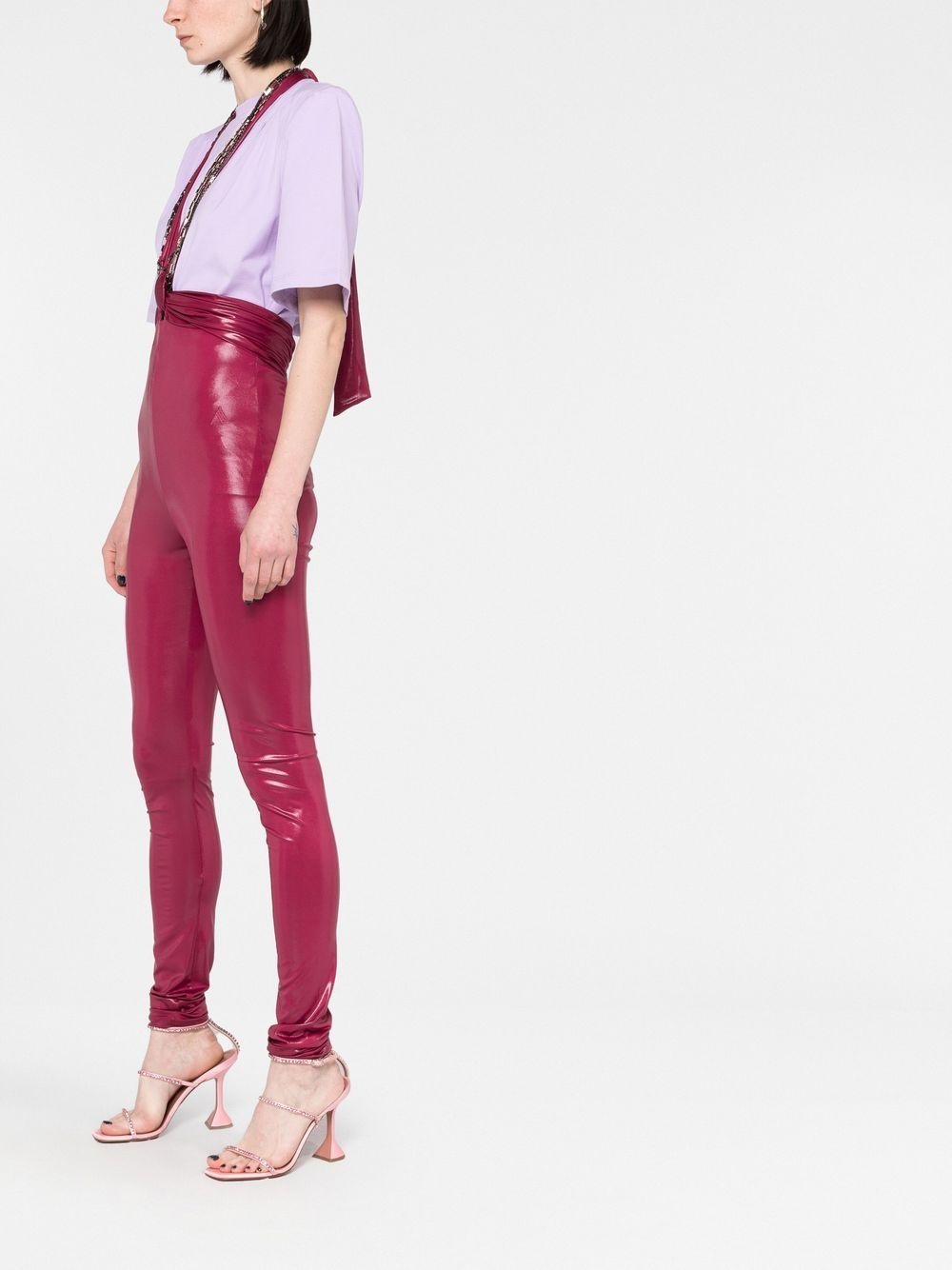 Ruby neck-strap leggings - 4