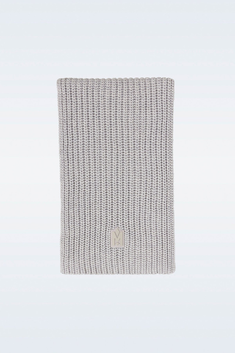 MACKAGE NELL Rectangular merino wool scarf outlook