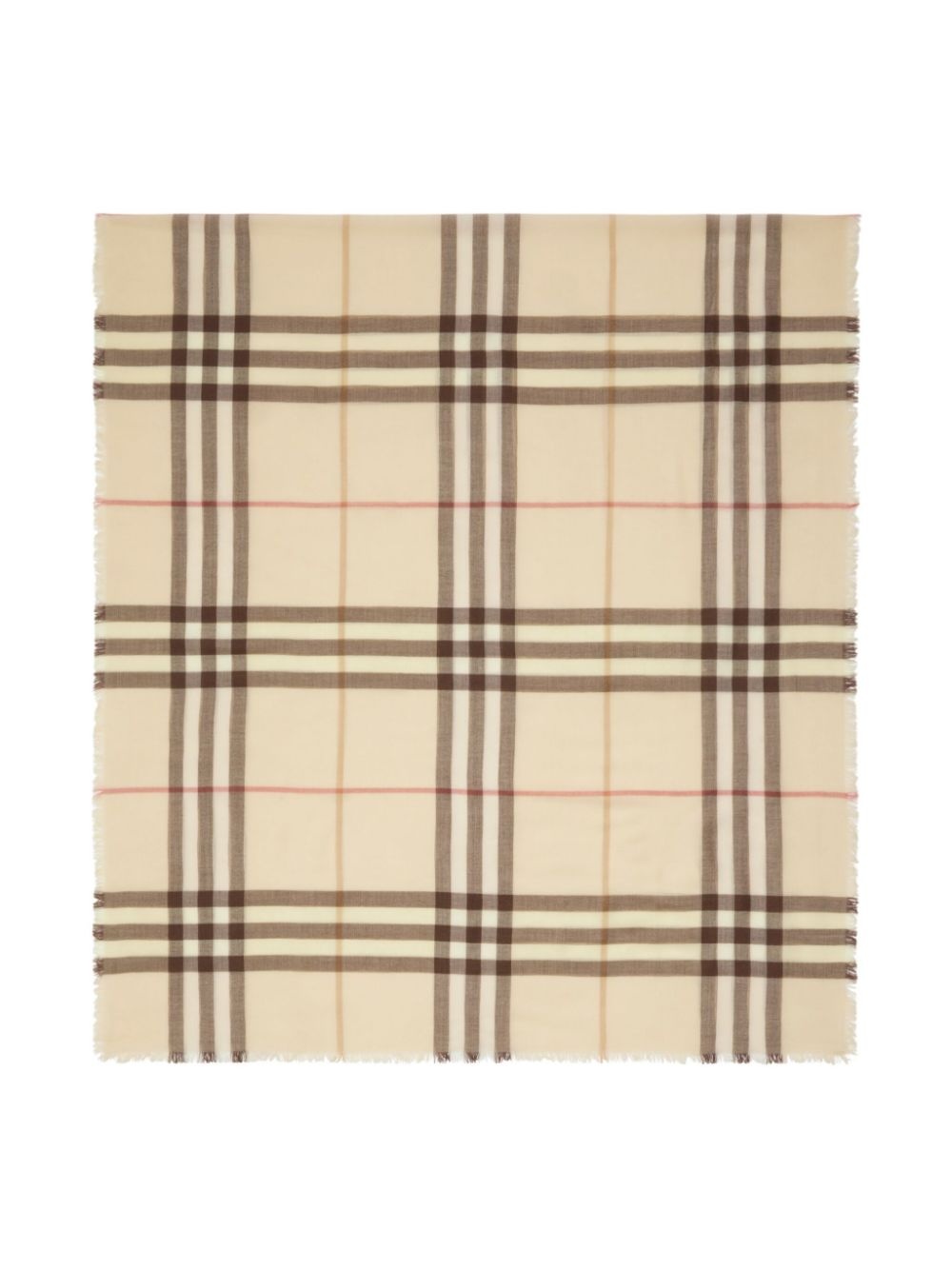 checked scarf - 2