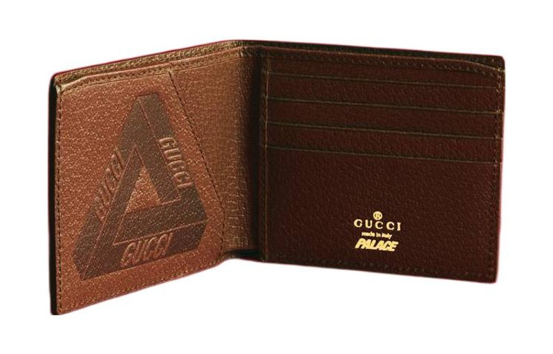 GUCCI Gucci x Palace GG-P Supreme Bi-Fold Wallet 'Beige' 723149-FAAZJ-9794 outlook
