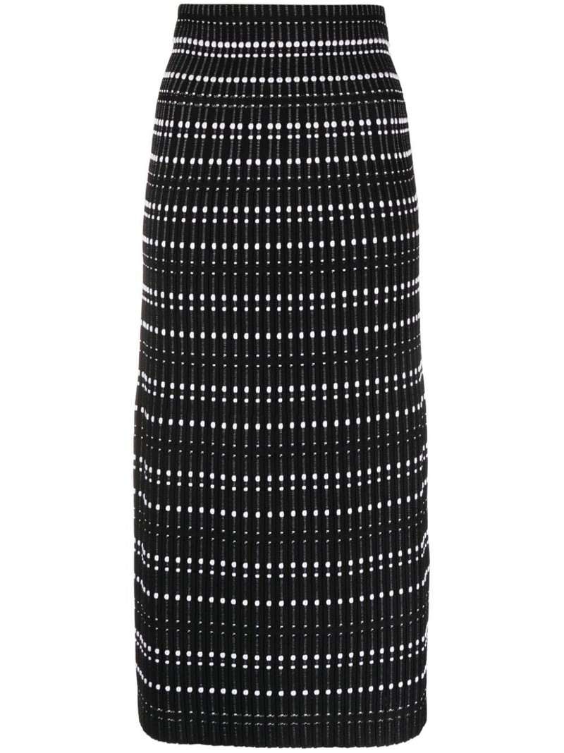 fitted midi skirt 1