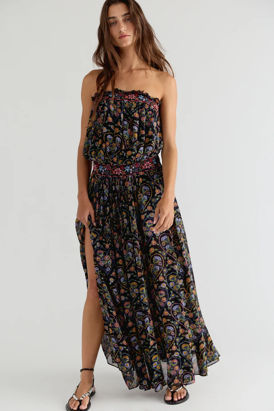 Ellis Strapless Maxi Dress - 1