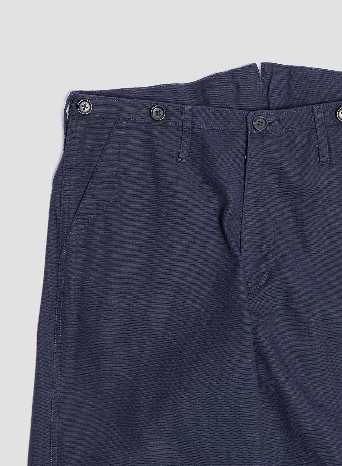 Adjustable Costume Duck Style Baggy Pants Navy - 5