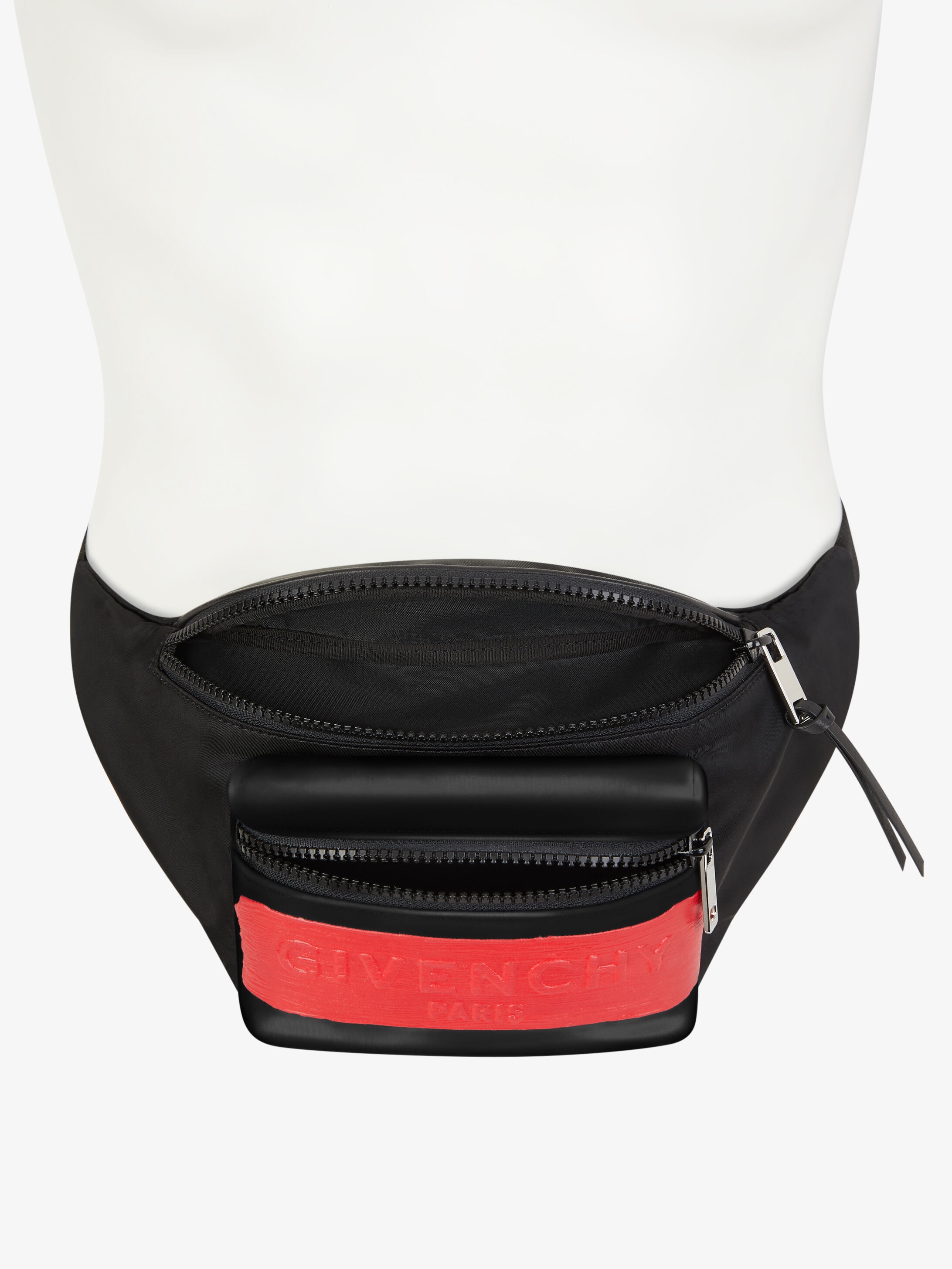 GIVENCHY bum bag in nylon with latex band - 6