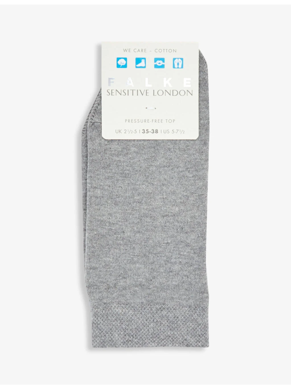 Sensitive London ankle-rise stretch-cotton socks - 1
