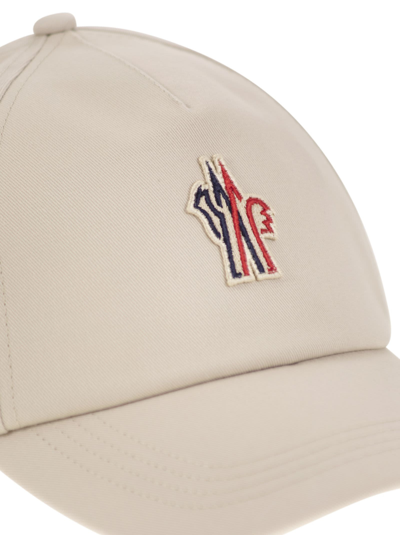 Moncler Grenoble Women Cotton Gabardine Baseball Cap - 4