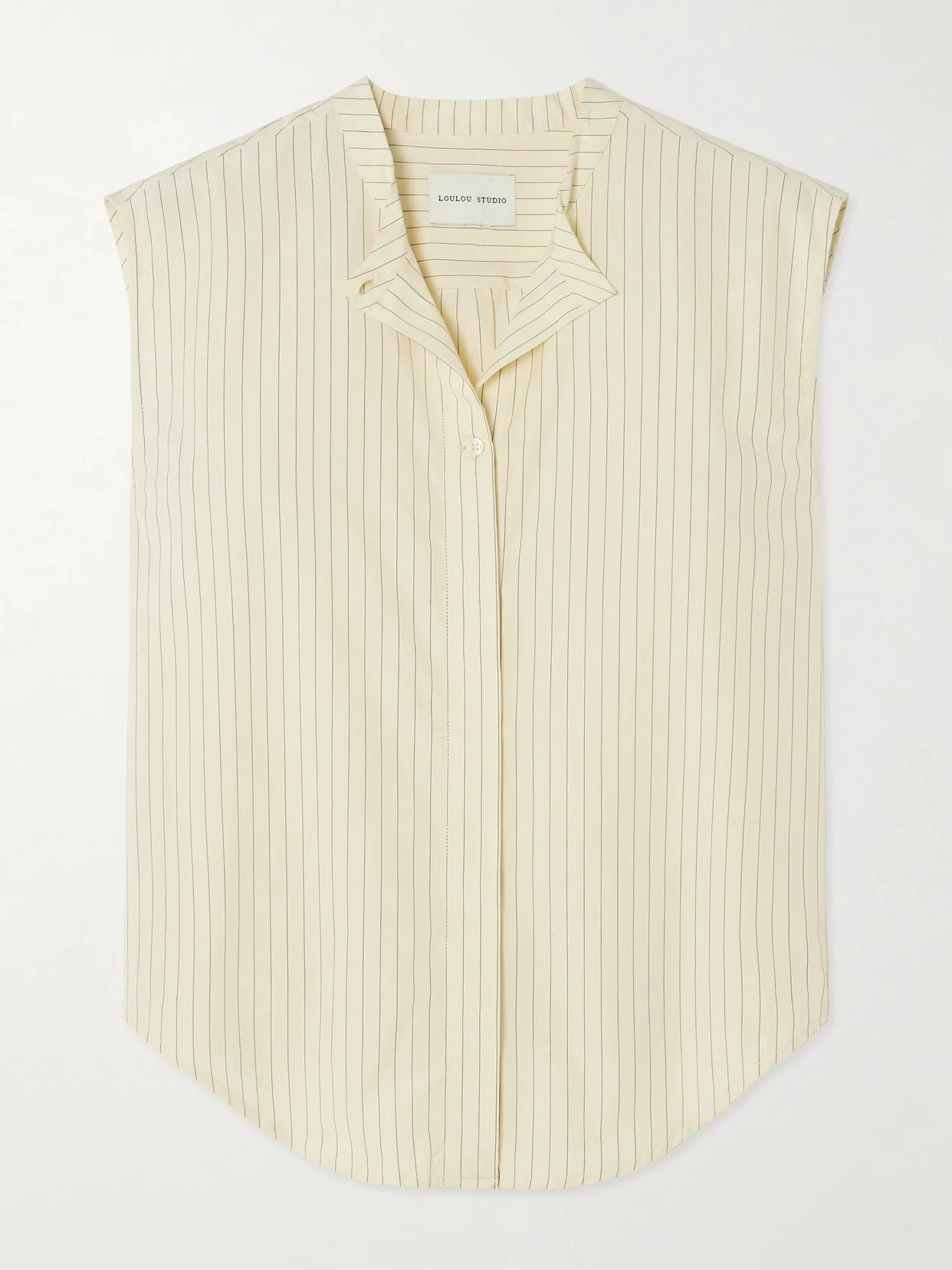 Hale Striped Cotton-poplin Shirt - 1