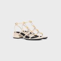 CELINE CELINE CLEMENCE MULTI TRIOMPHE SANDAL in LAMBSKIN
