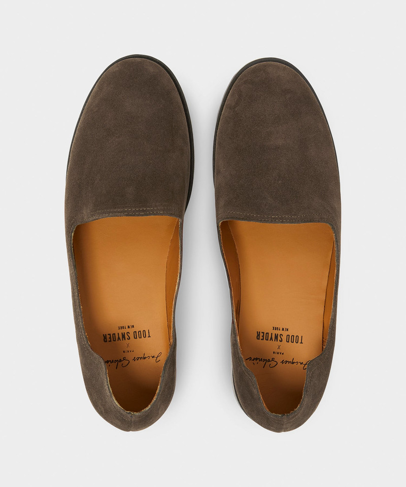 Jacques Solovière Todd Snyder x Jacques Solovière Suede Slipper outlook