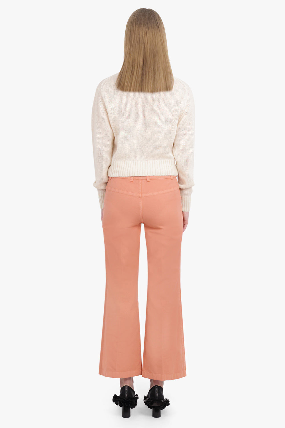 WIDE LEG JEANS | SHELL CORAL - 5