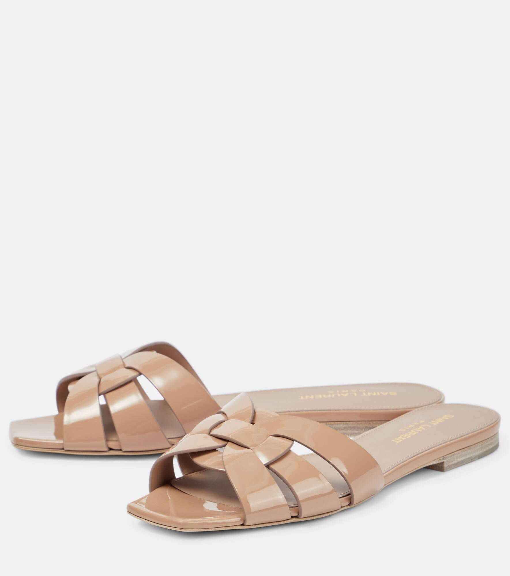 Tribute Nu Pieds 05 leather sandals - 5