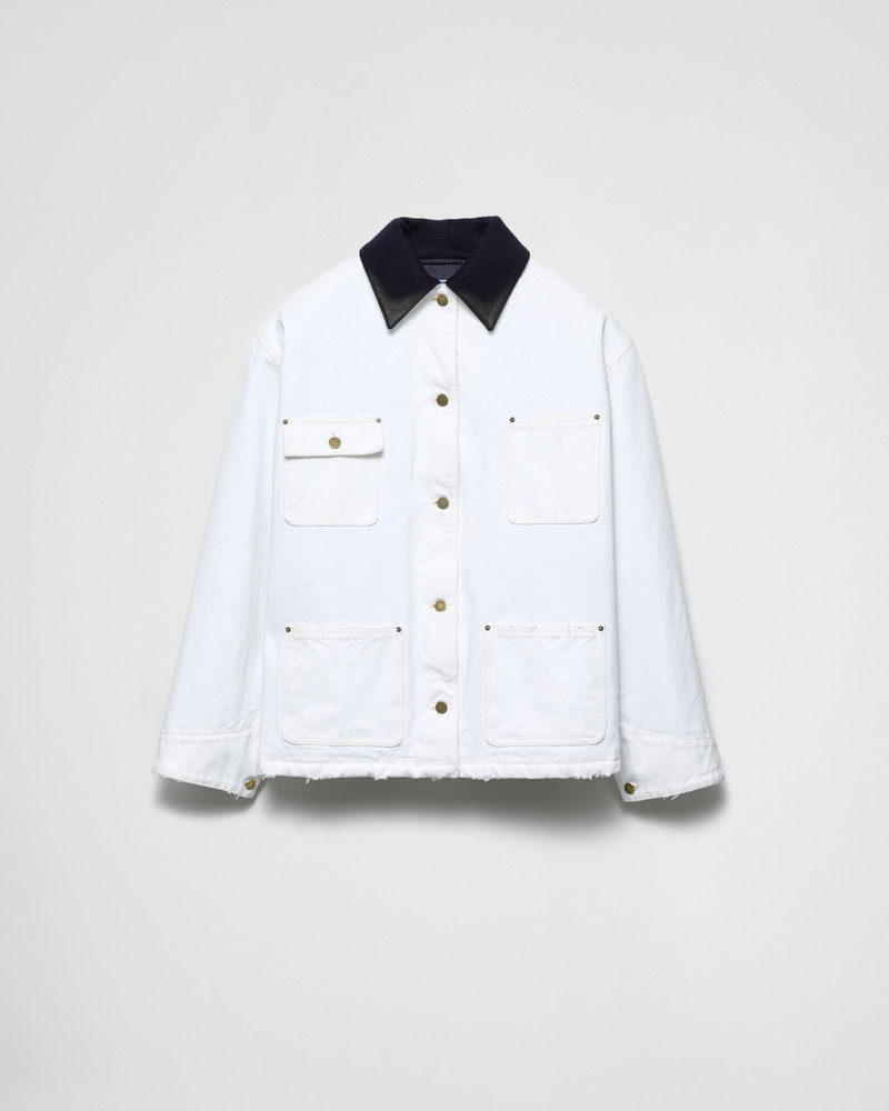 캔버스 blouson 재킷 - 1