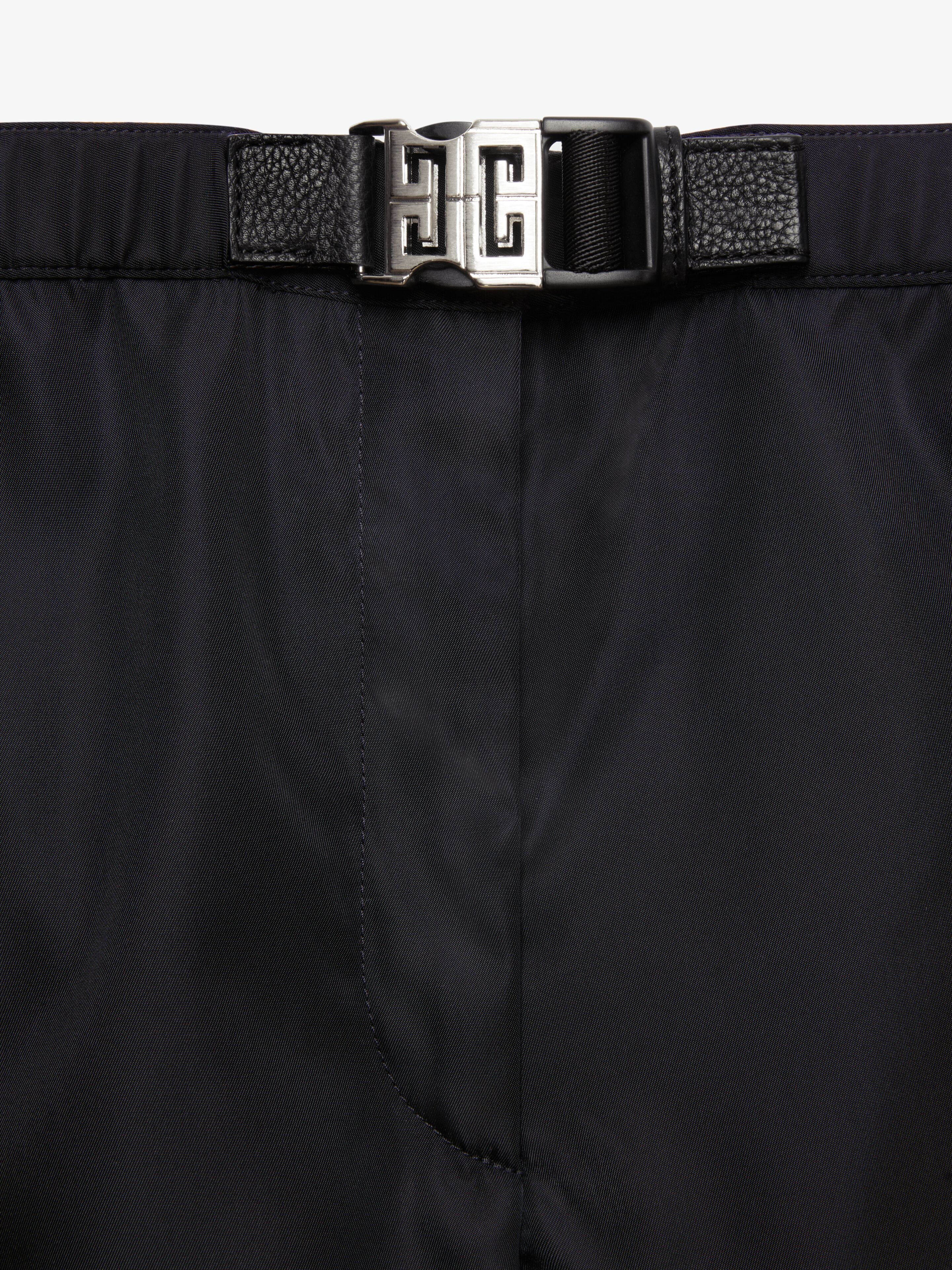 SHORTS IN NYLON WITH 4G BUCKLE - 5