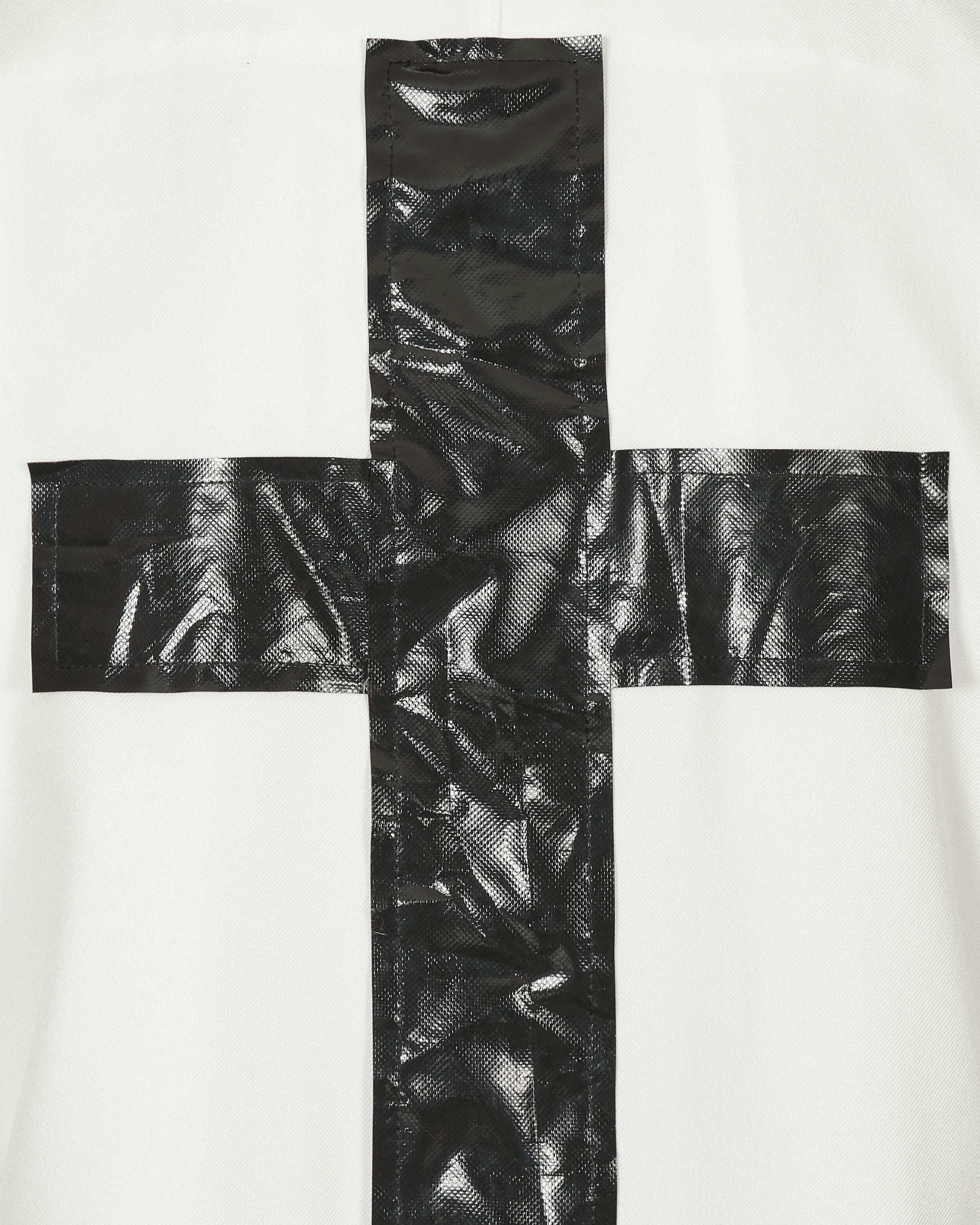 Engineer Tarpaulin Cross Coat White - 5