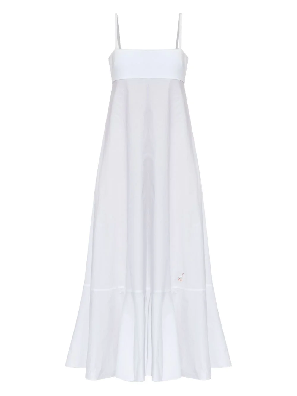 embroidered-detail maxi dress - 1