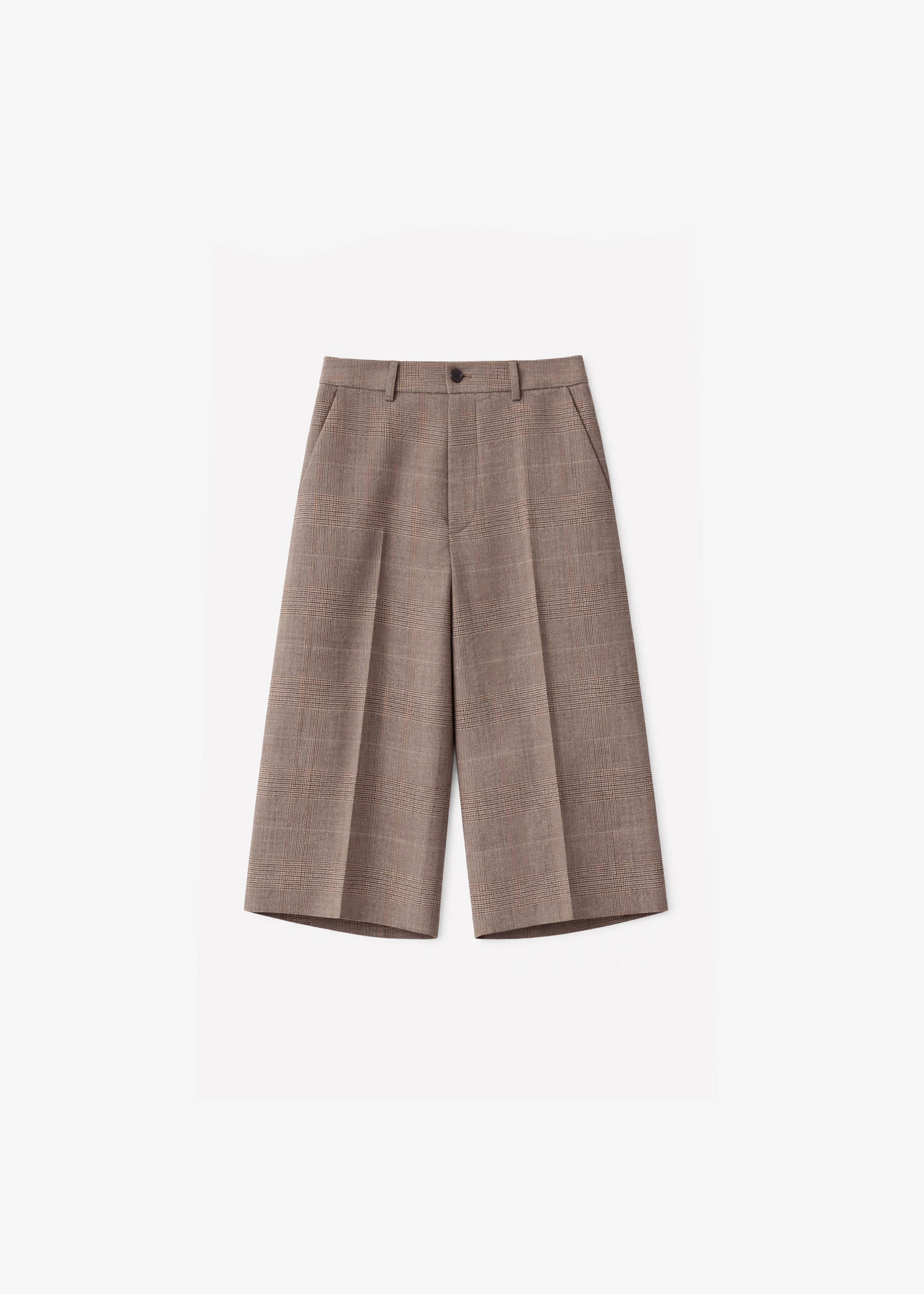 Brickell Bermuda Shorts - Brown Glen Plaid - 1