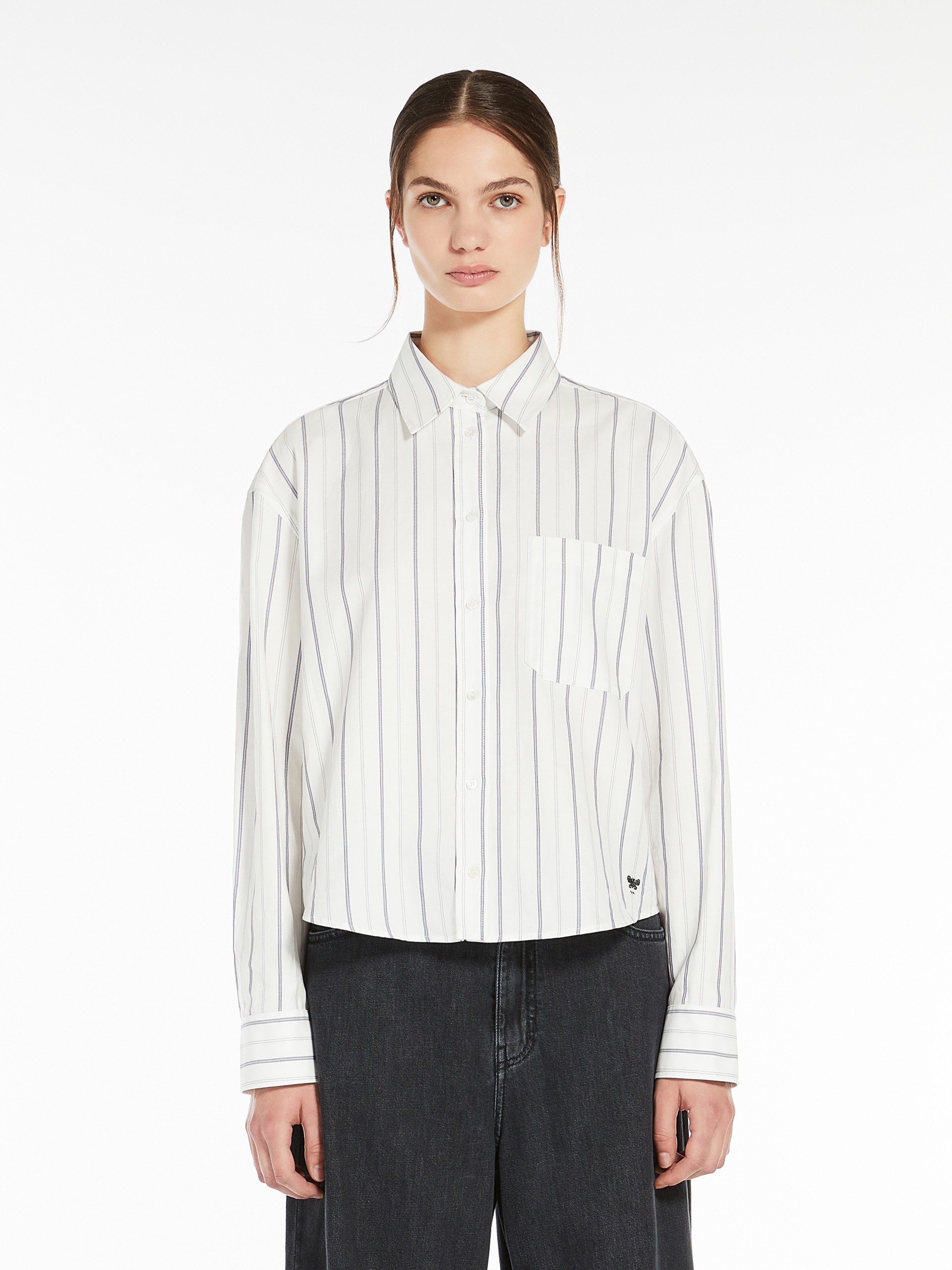 RUBIERA Striped cotton Oxford shirt - 3