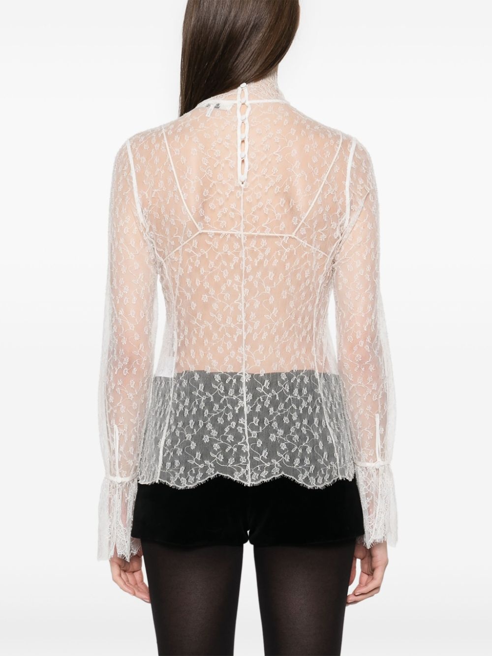 lace blouse - 4