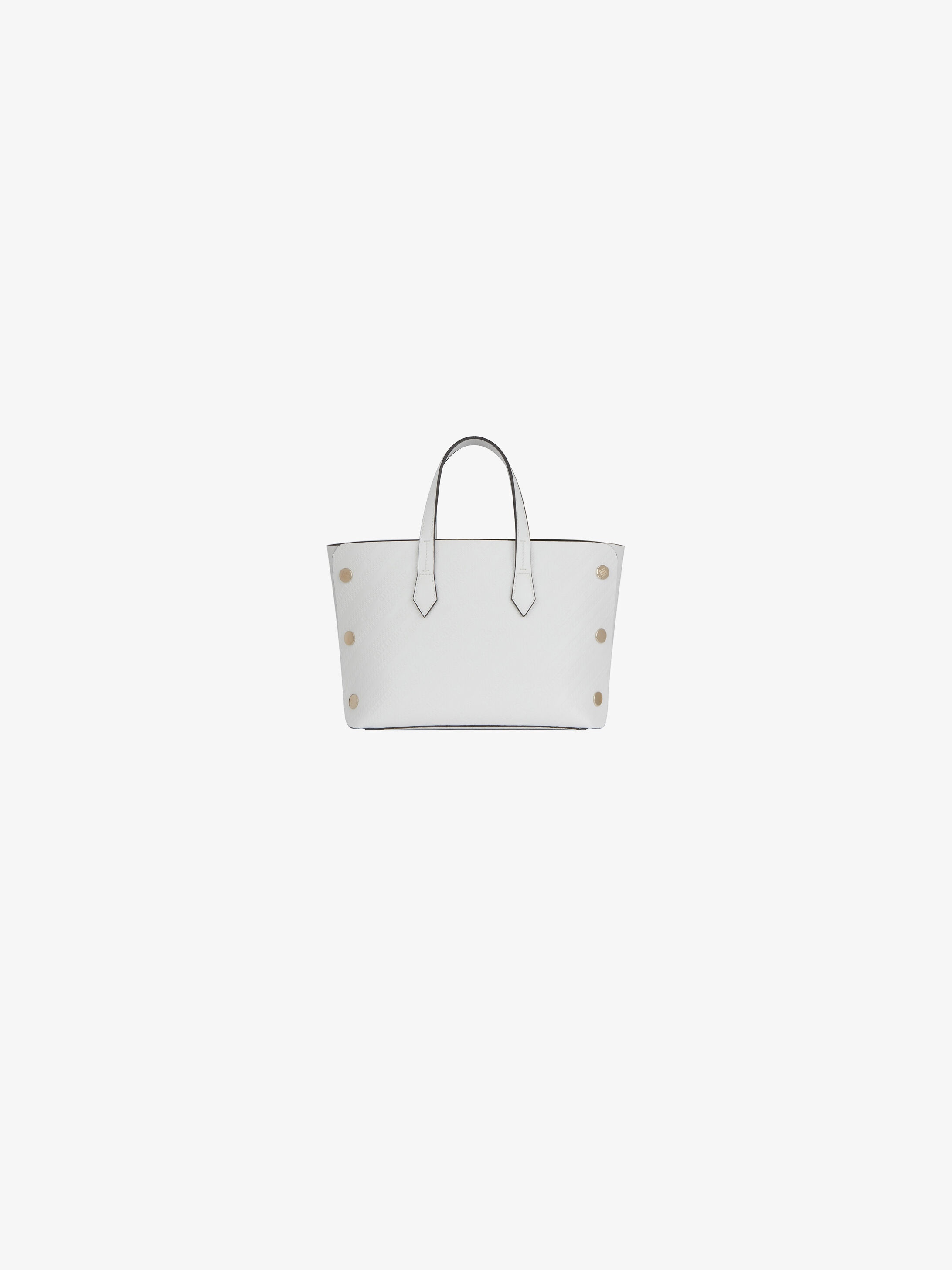 Mini BOND shopper in GIVENCHY chain embossed leather - 1