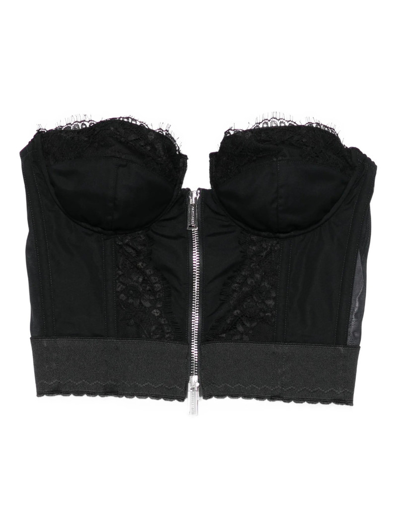 Dsquared2 Lace Zip-fastening Top 1