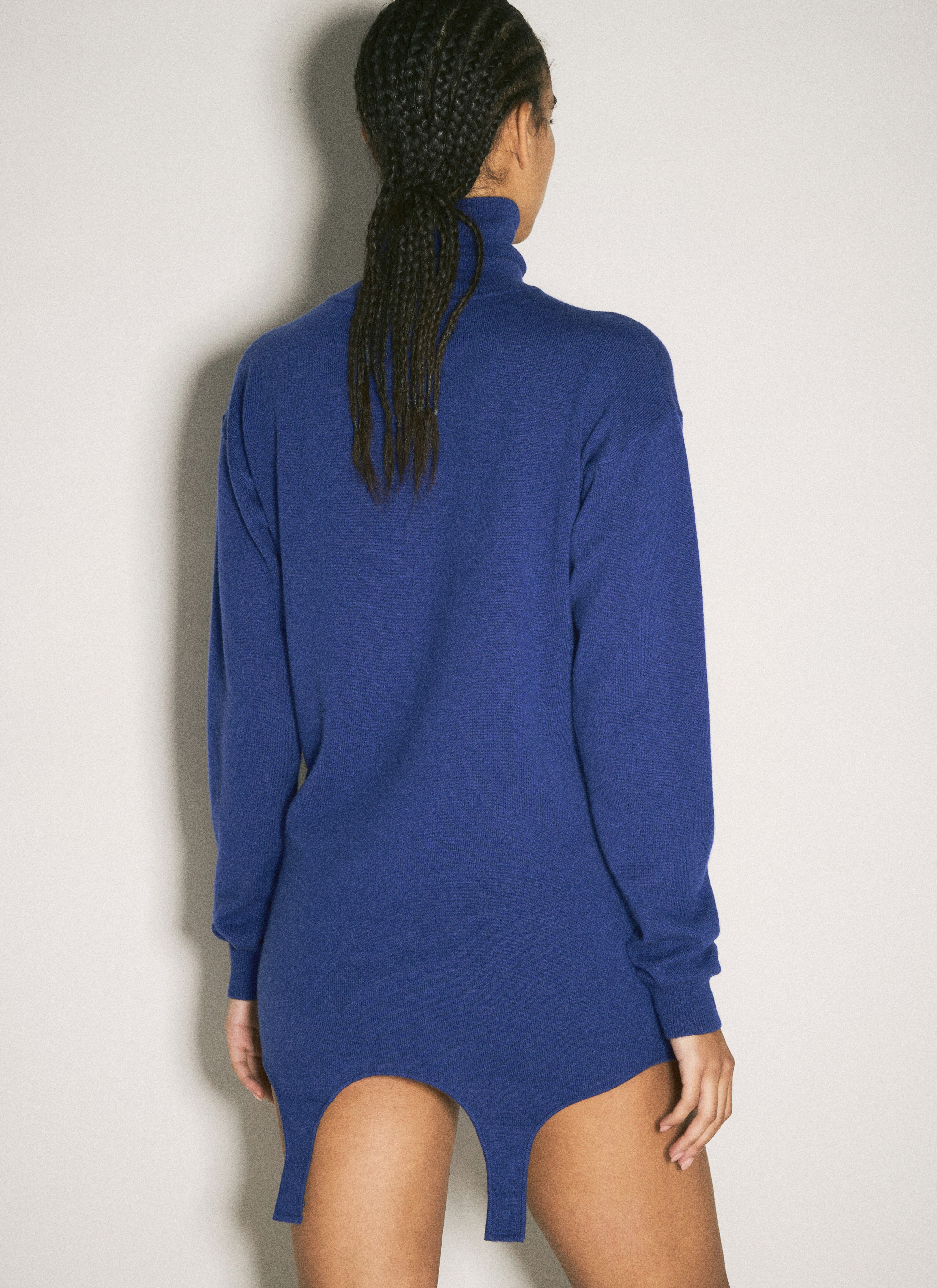 Turtleneck Garter Sweater - 3