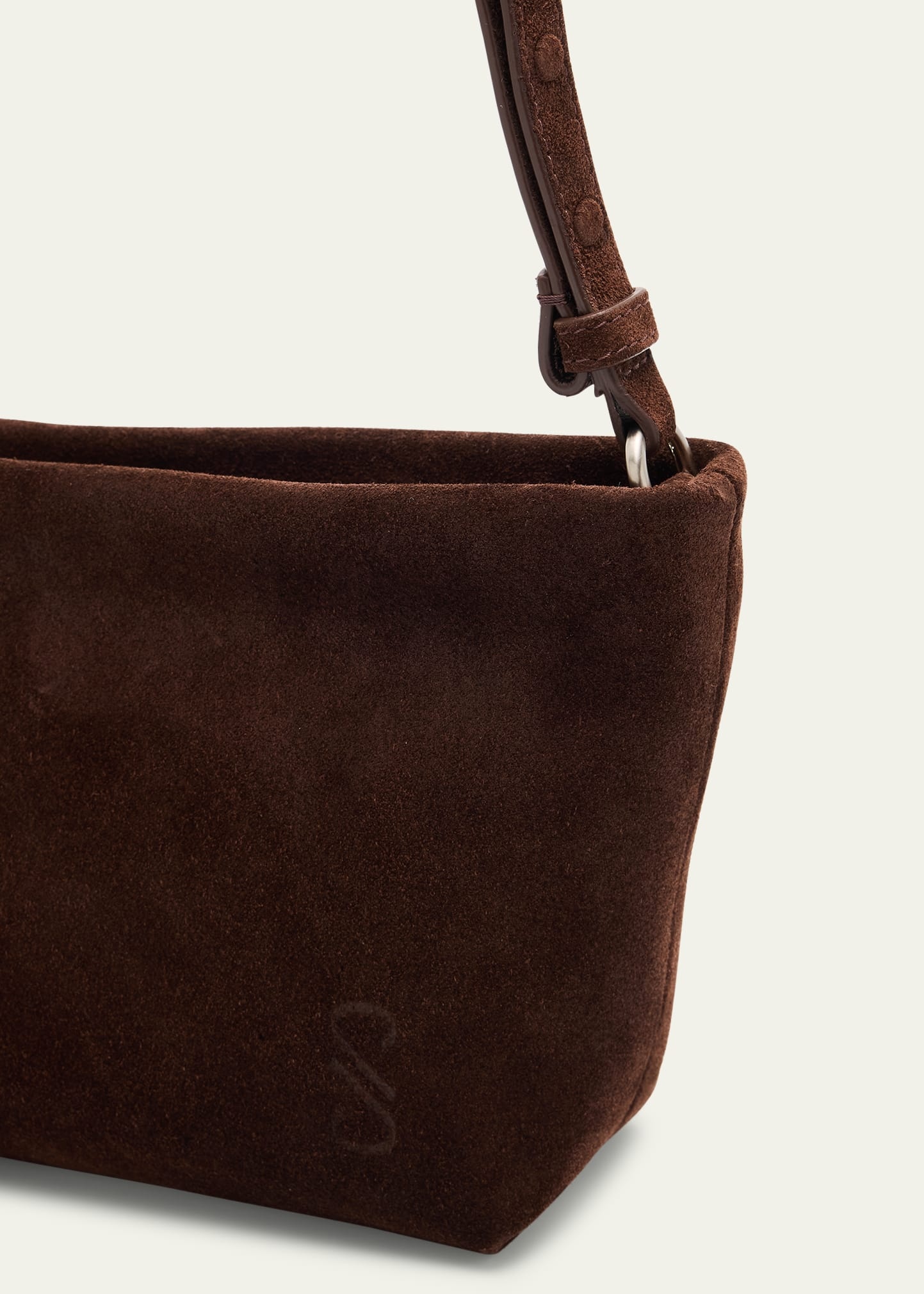 Bond Zip Suede Shoulder Bag - 5