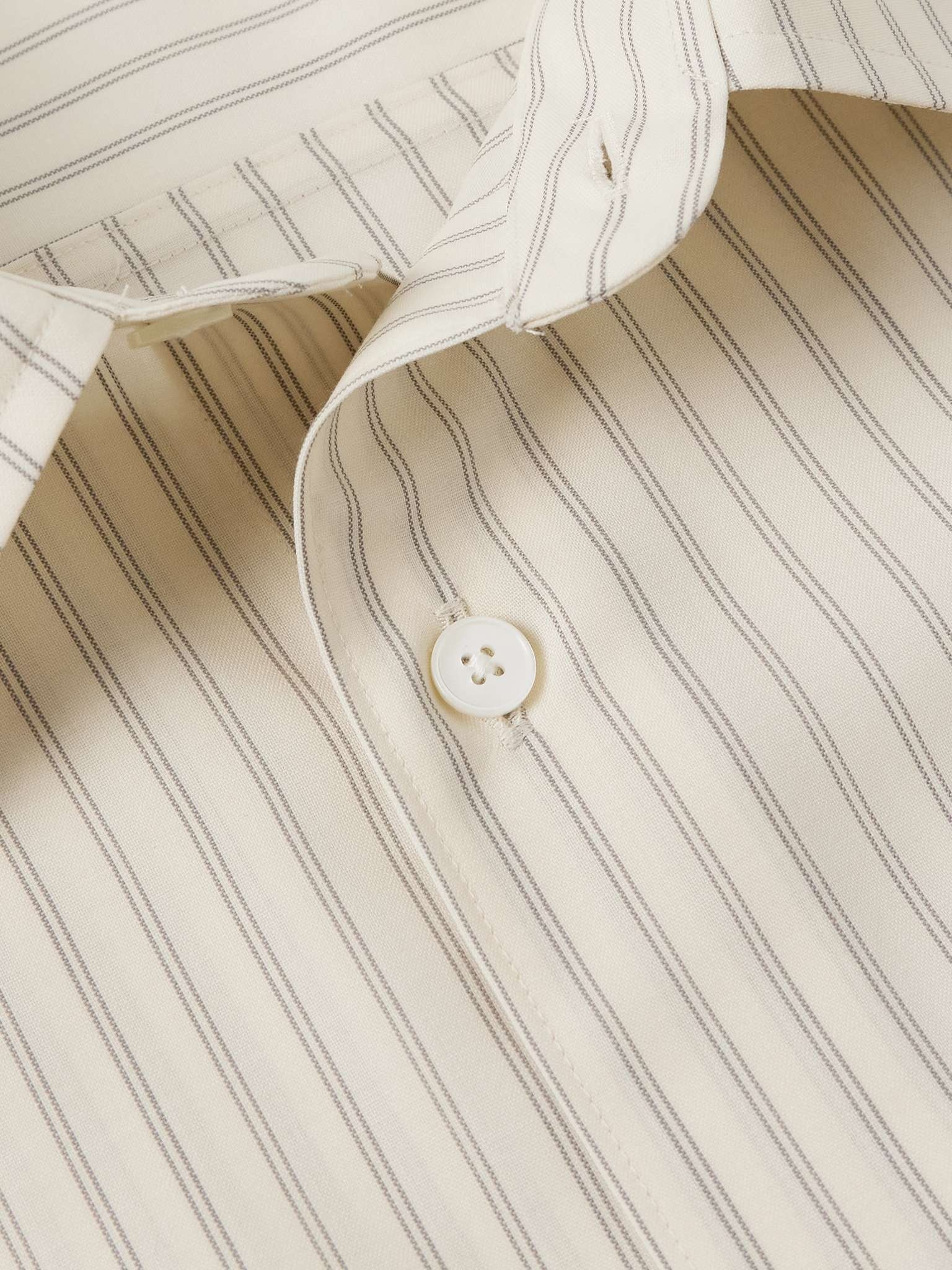 Striped Wool Shirt - 4