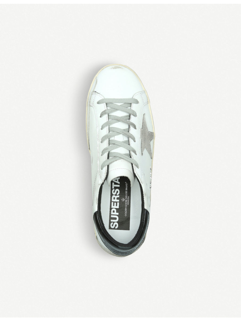 Women's Superstar W5 leather trainers - 2