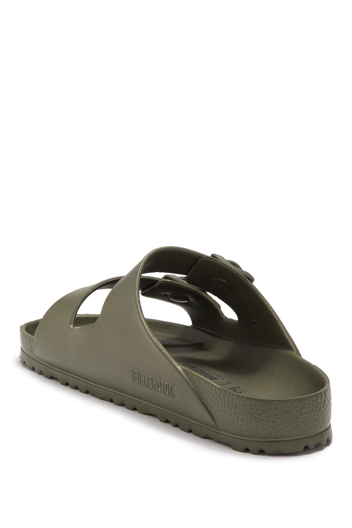 Birkenstock Essentials Arizona Waterproof Slide Sandal in Khaki at Nordstrom - 2