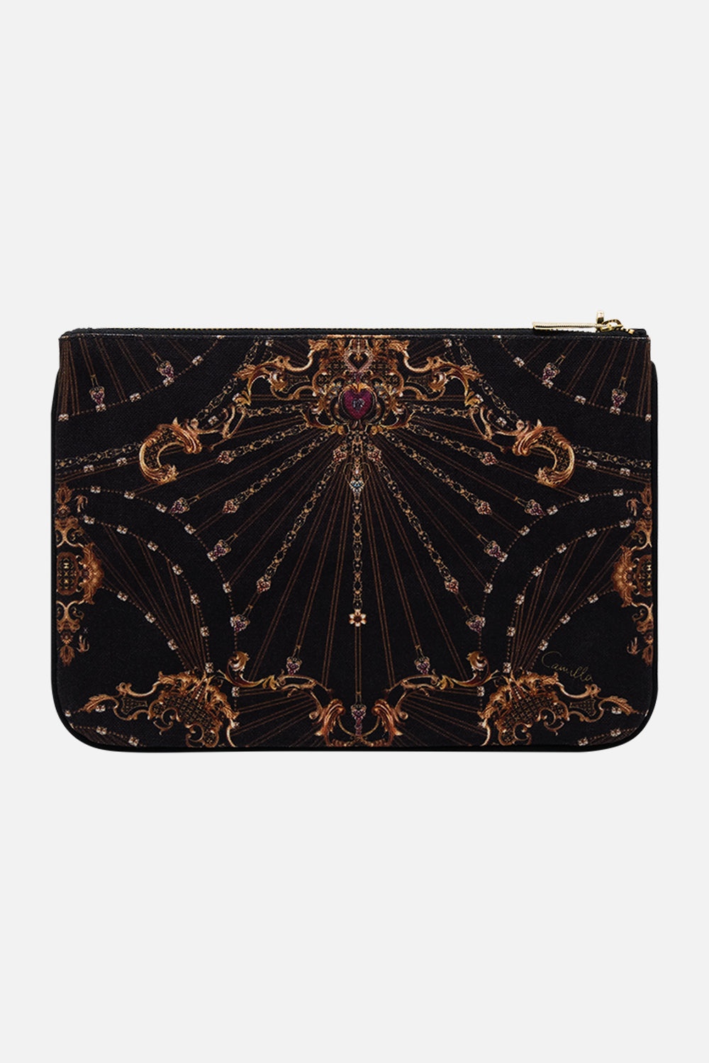 SMALL CANVAS CLUTCH - 3
