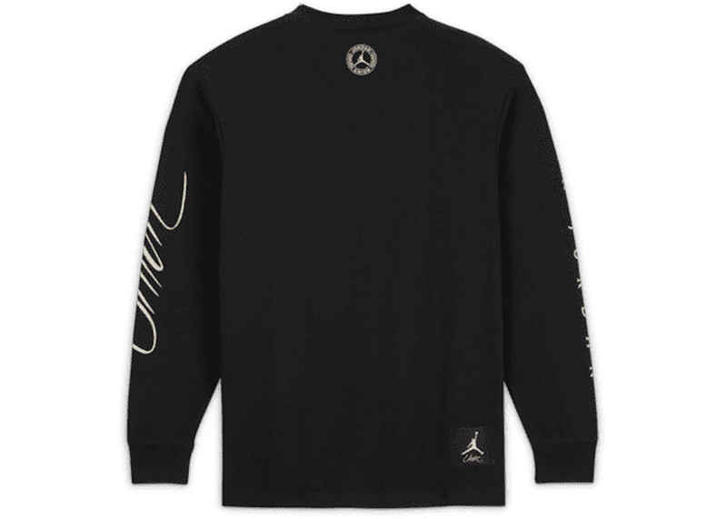 Jordan Jordan x Union MJ L/S Tee Black/Coconut Milk outlook