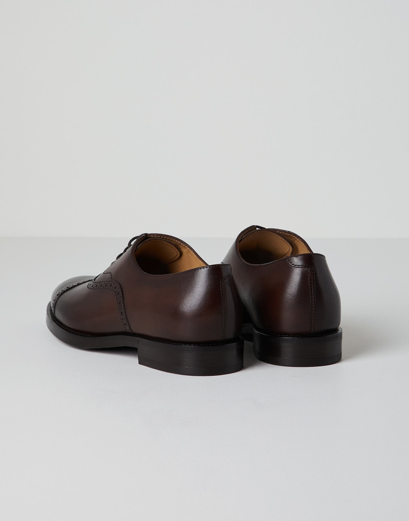 우아한 calfskin 옥스포드 brogues 3