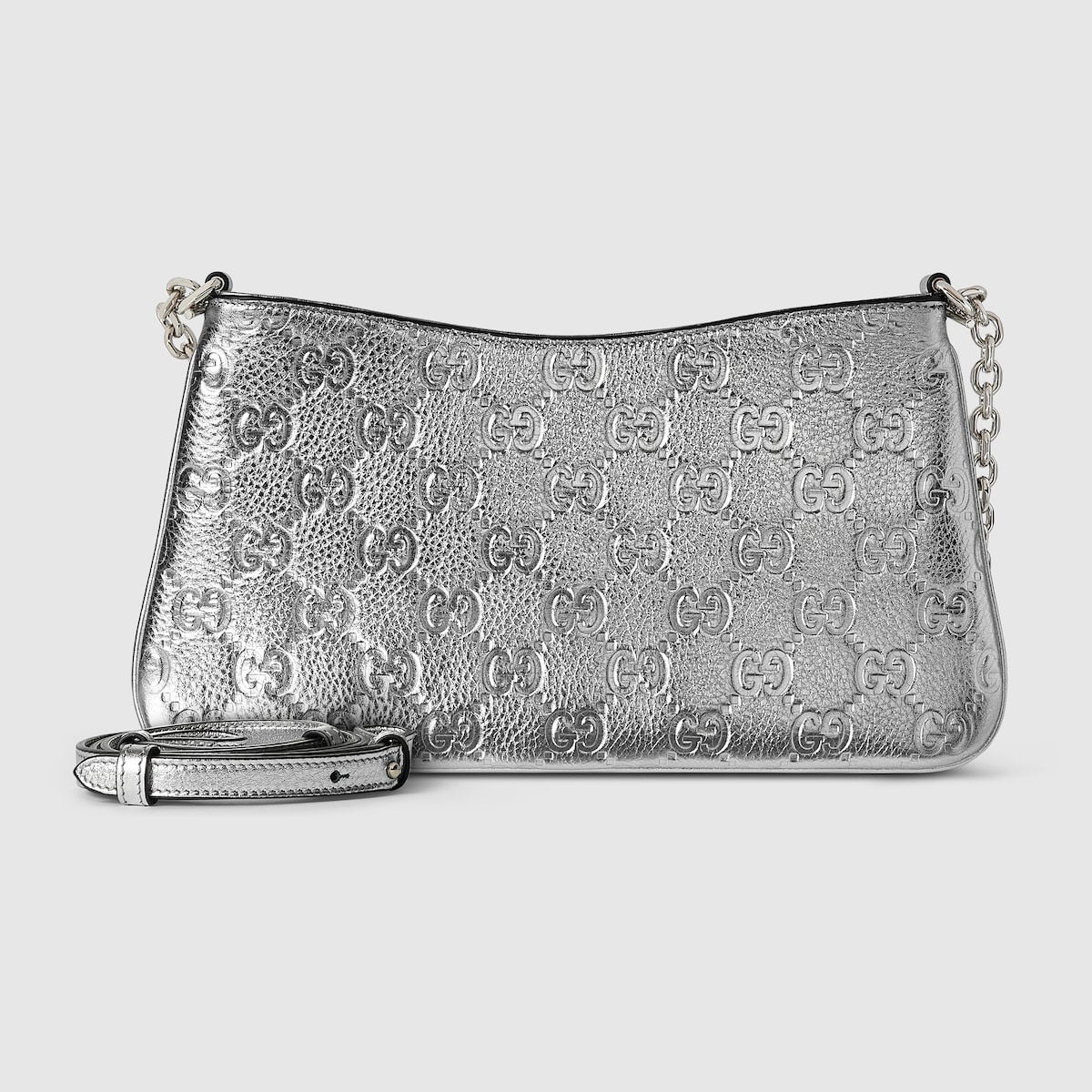 GG Emblem medium shoulder bag - 6