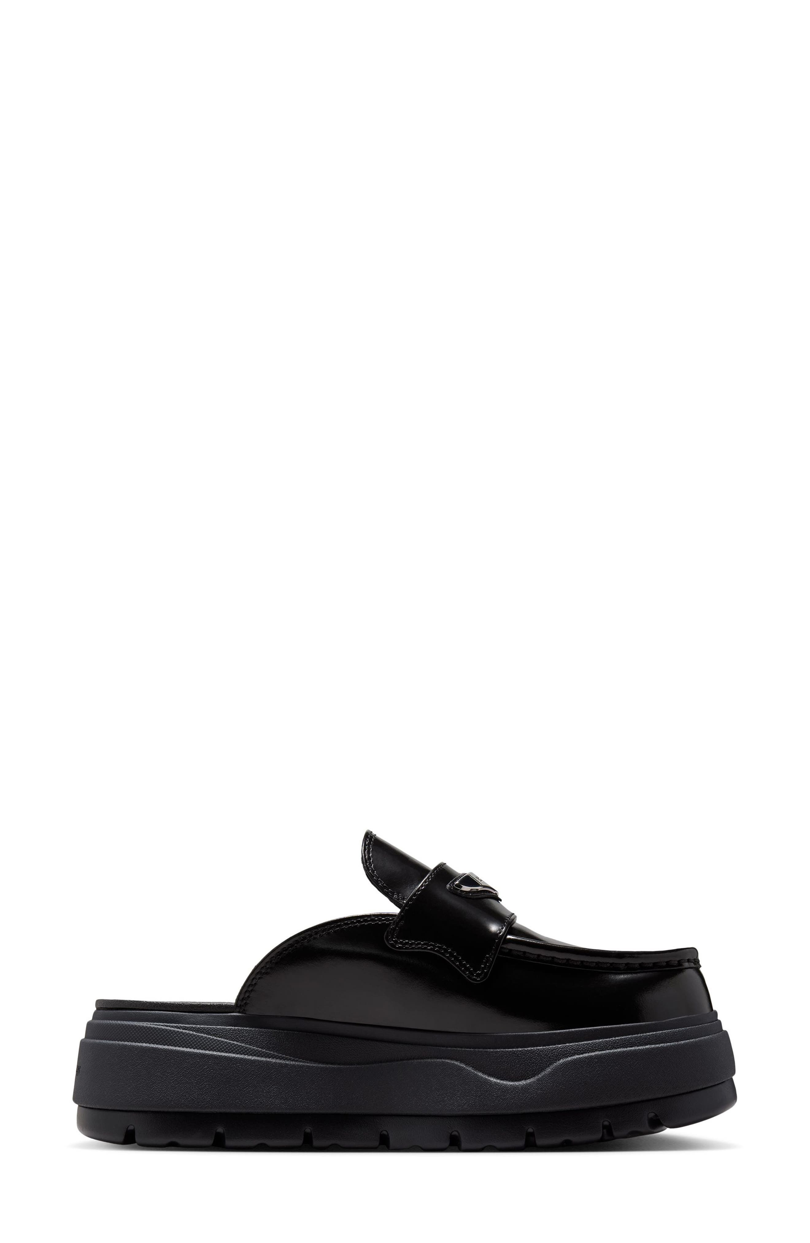 Air Jordan Loafer Mule in Black/Metallic Silver at Nordstrom - 5