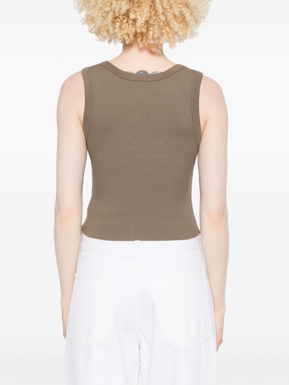 ribbed tank top - 4