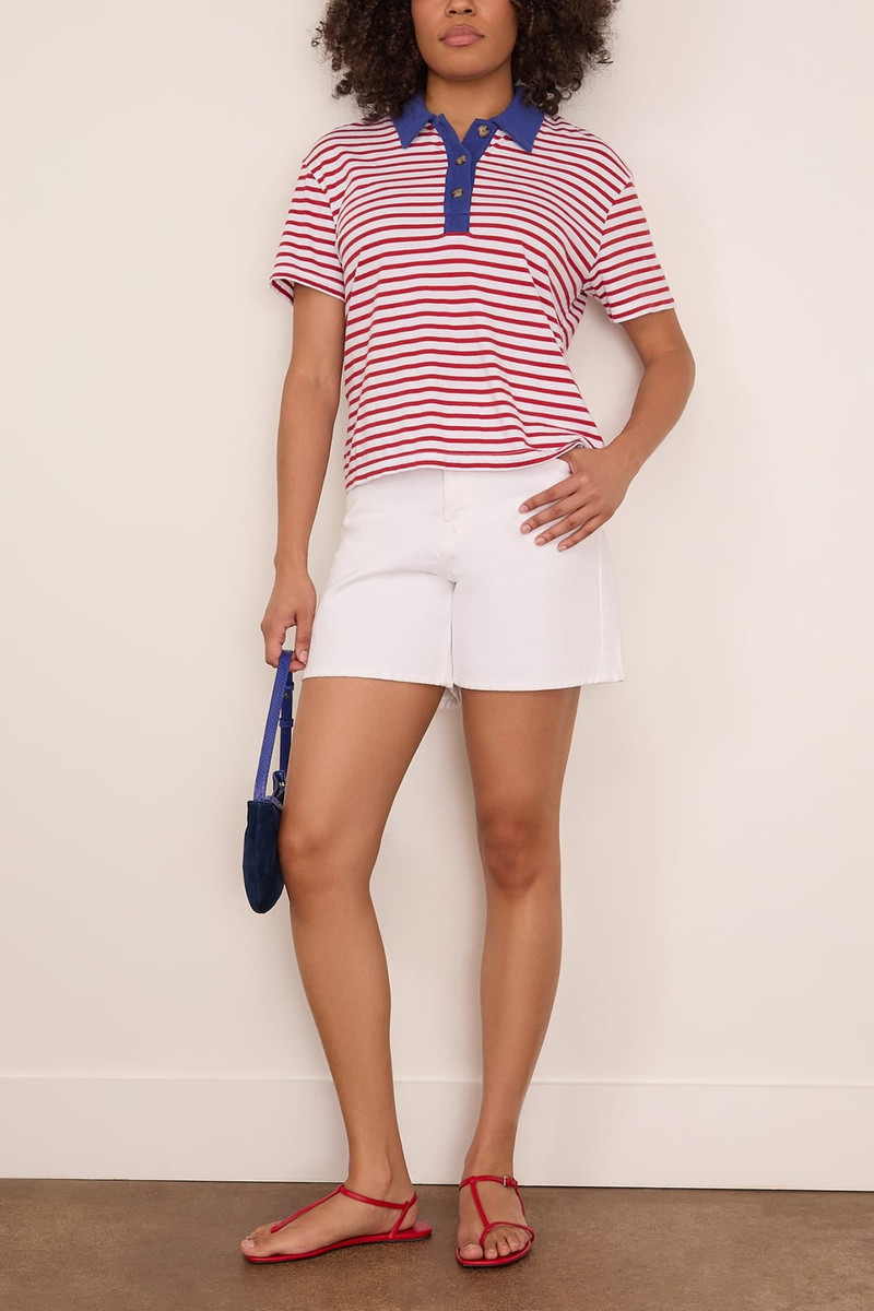 XÍRENA Kellie Top in Red Pop outlook