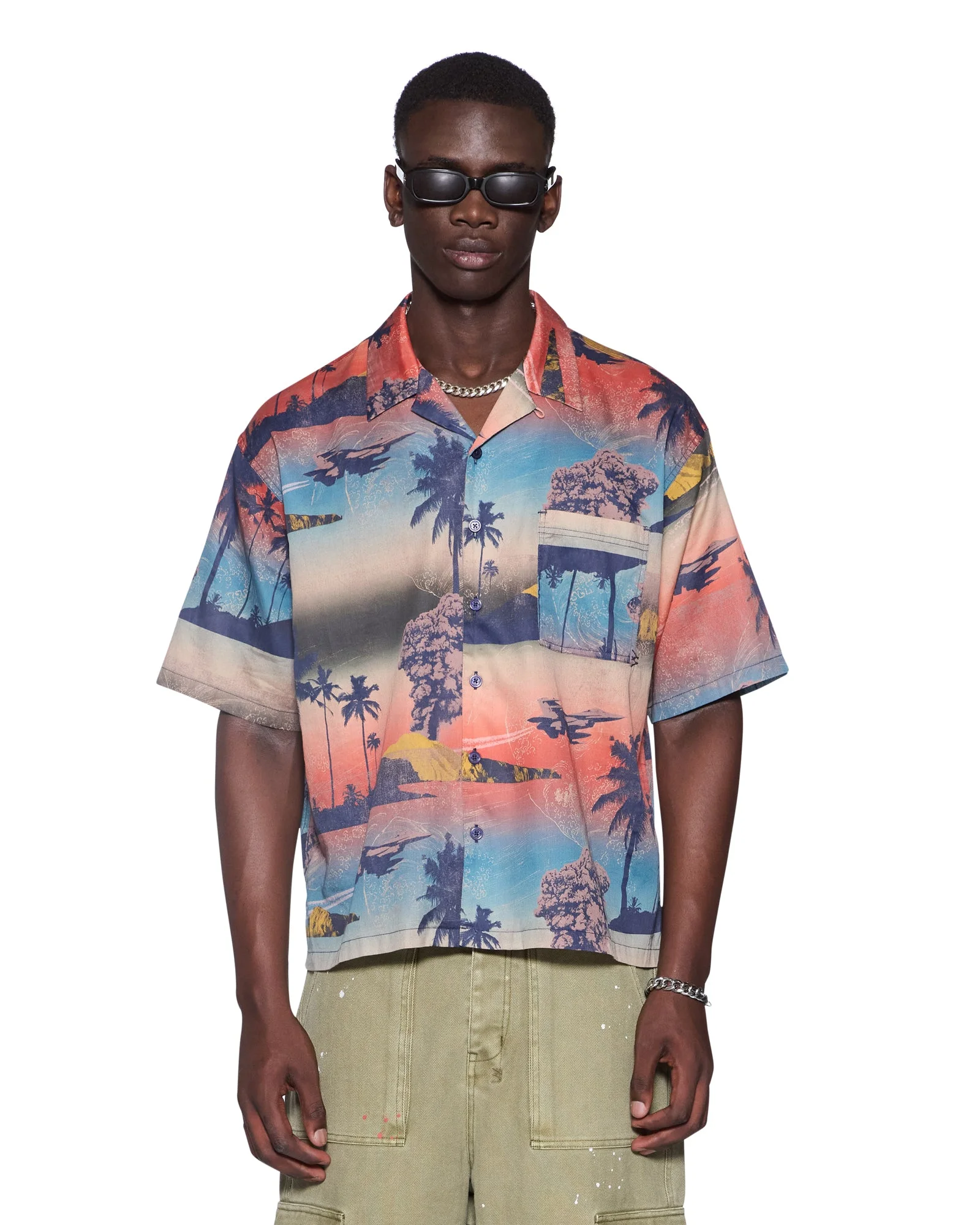 MAUNA LOA SS DINER SHIRT MULTI - 1