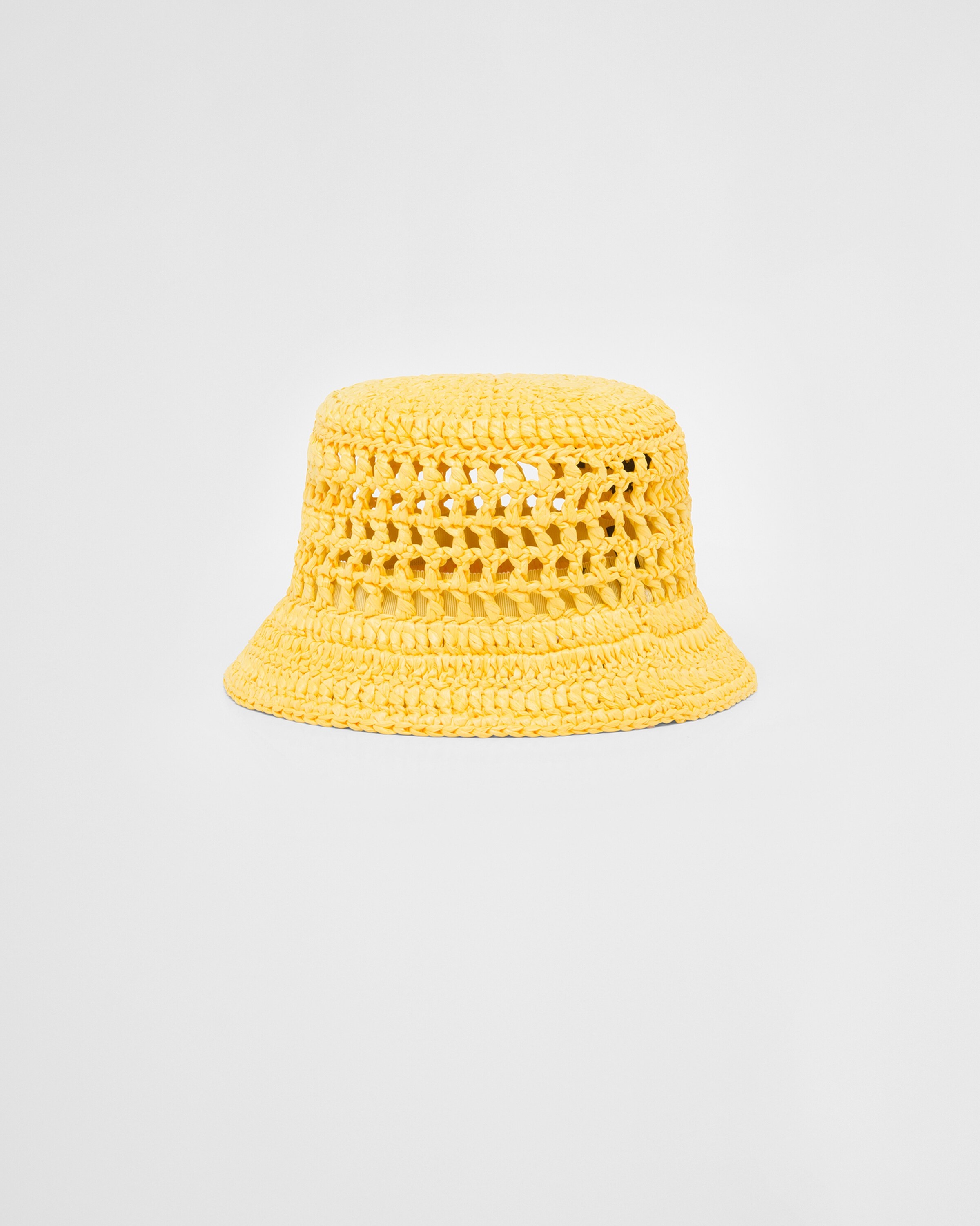 Woven fabric bucket hat - 3