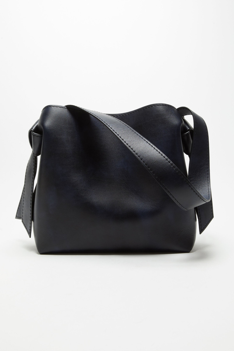 Acne Studios Musubi midi shoulder bag - Navy blue outlook
