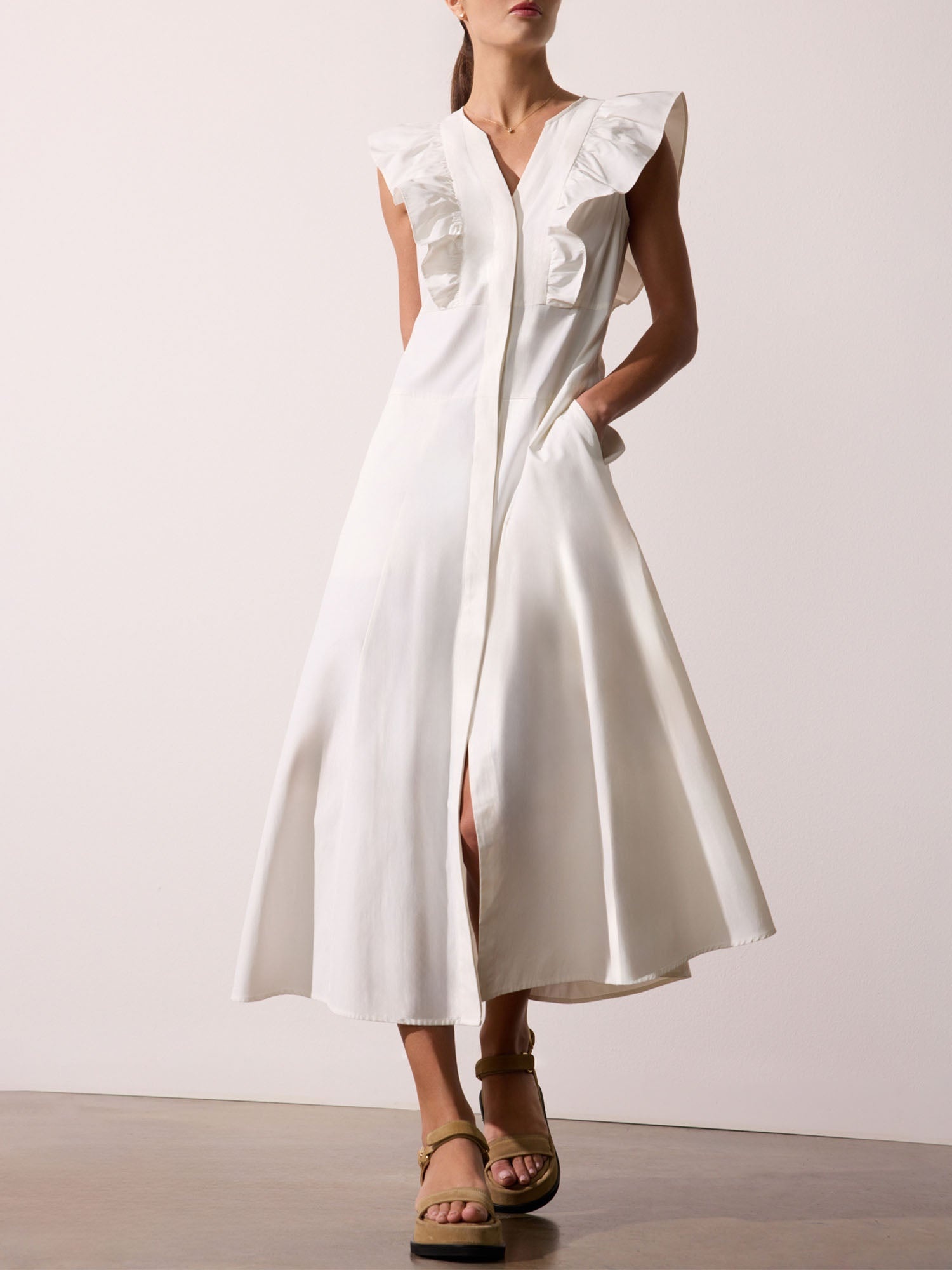 The Aurora Ruffle Dress - 1