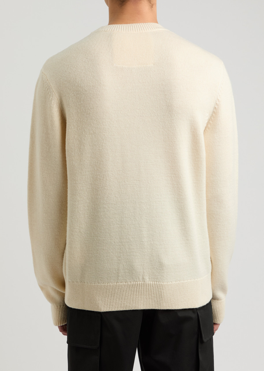 Givenchy Logo-embroidered Wool Jumper - 3