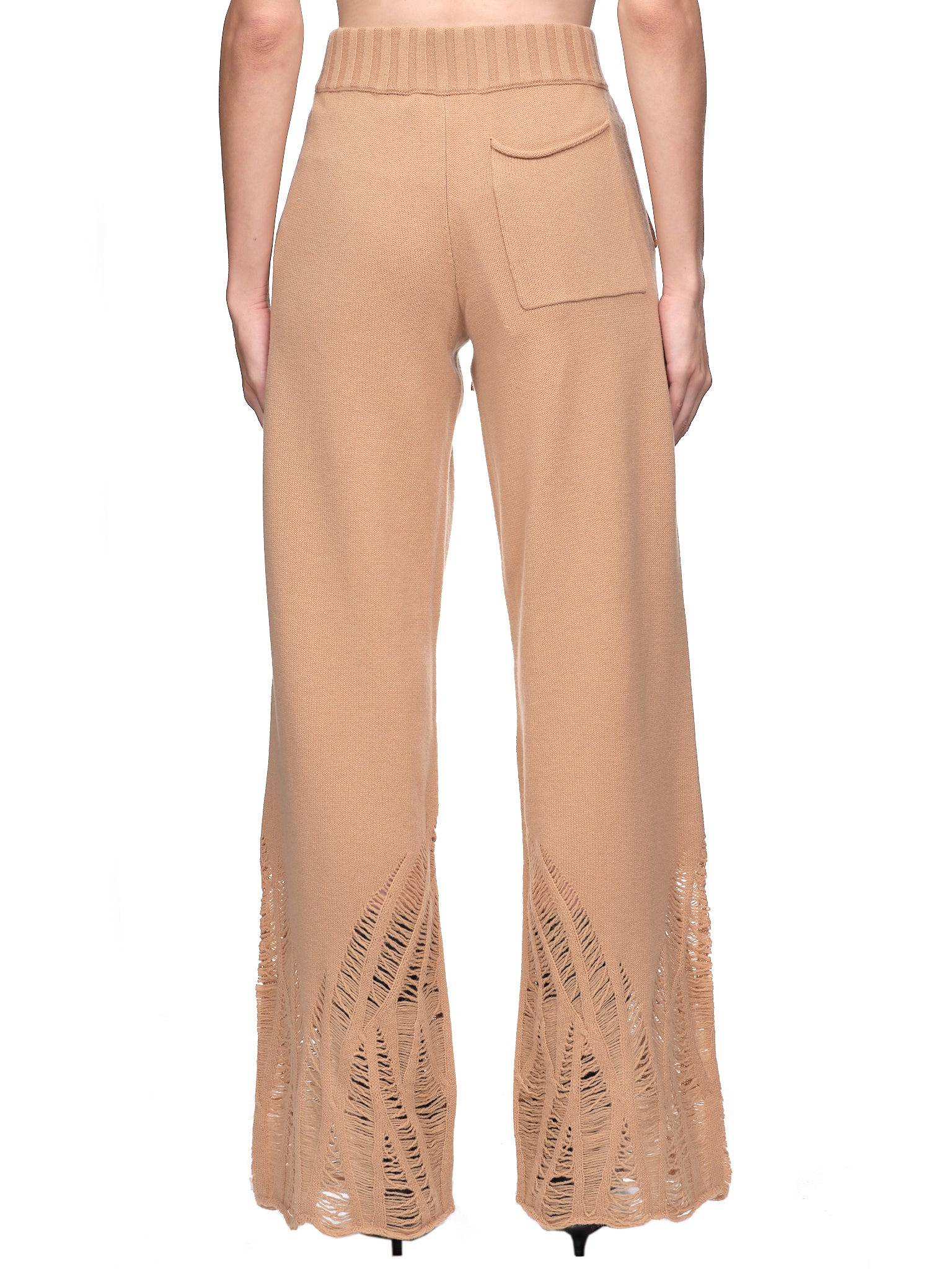 Distressed Cashmere Pants - 3