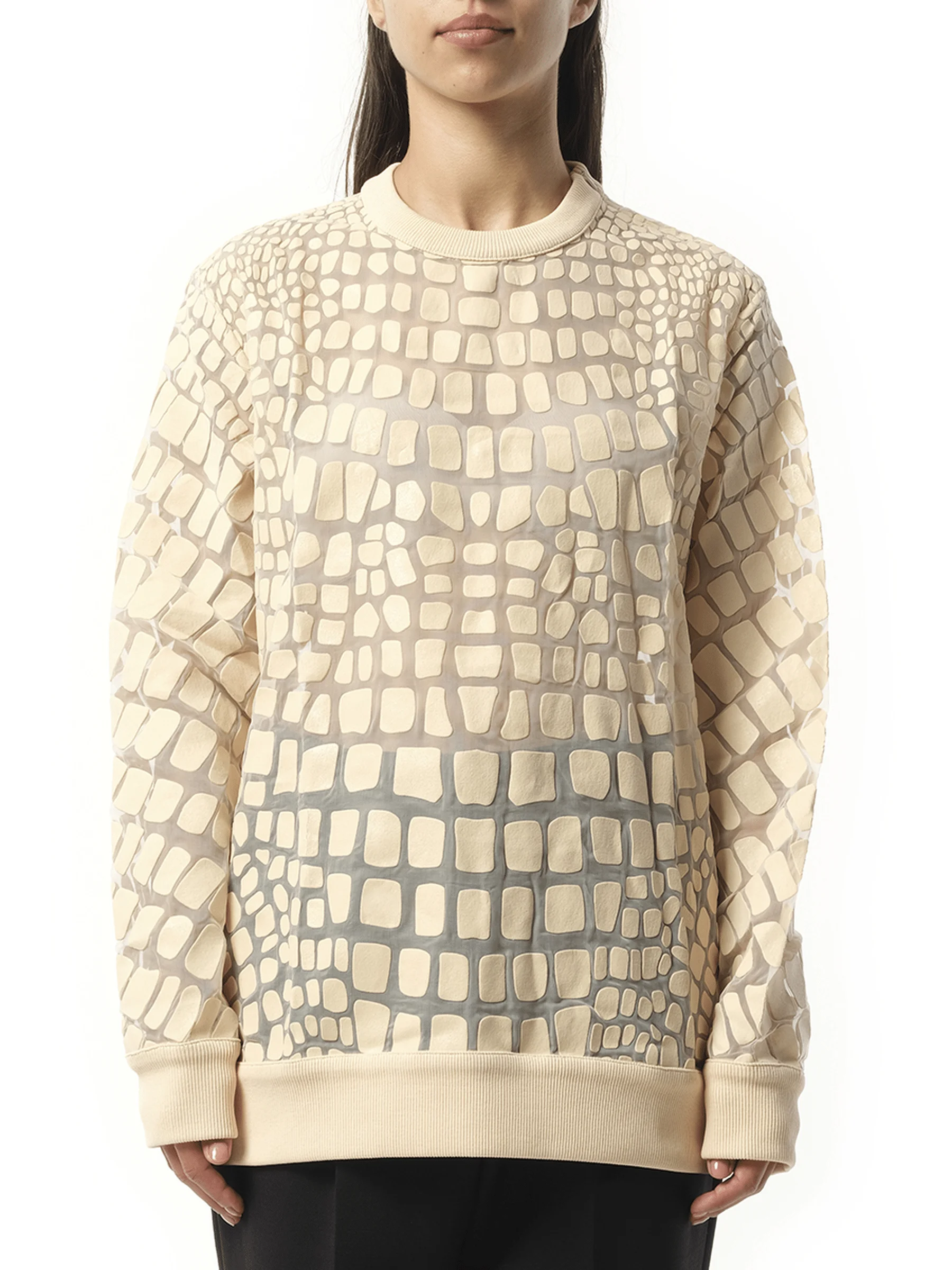 Sweatshirt in Powder - 1